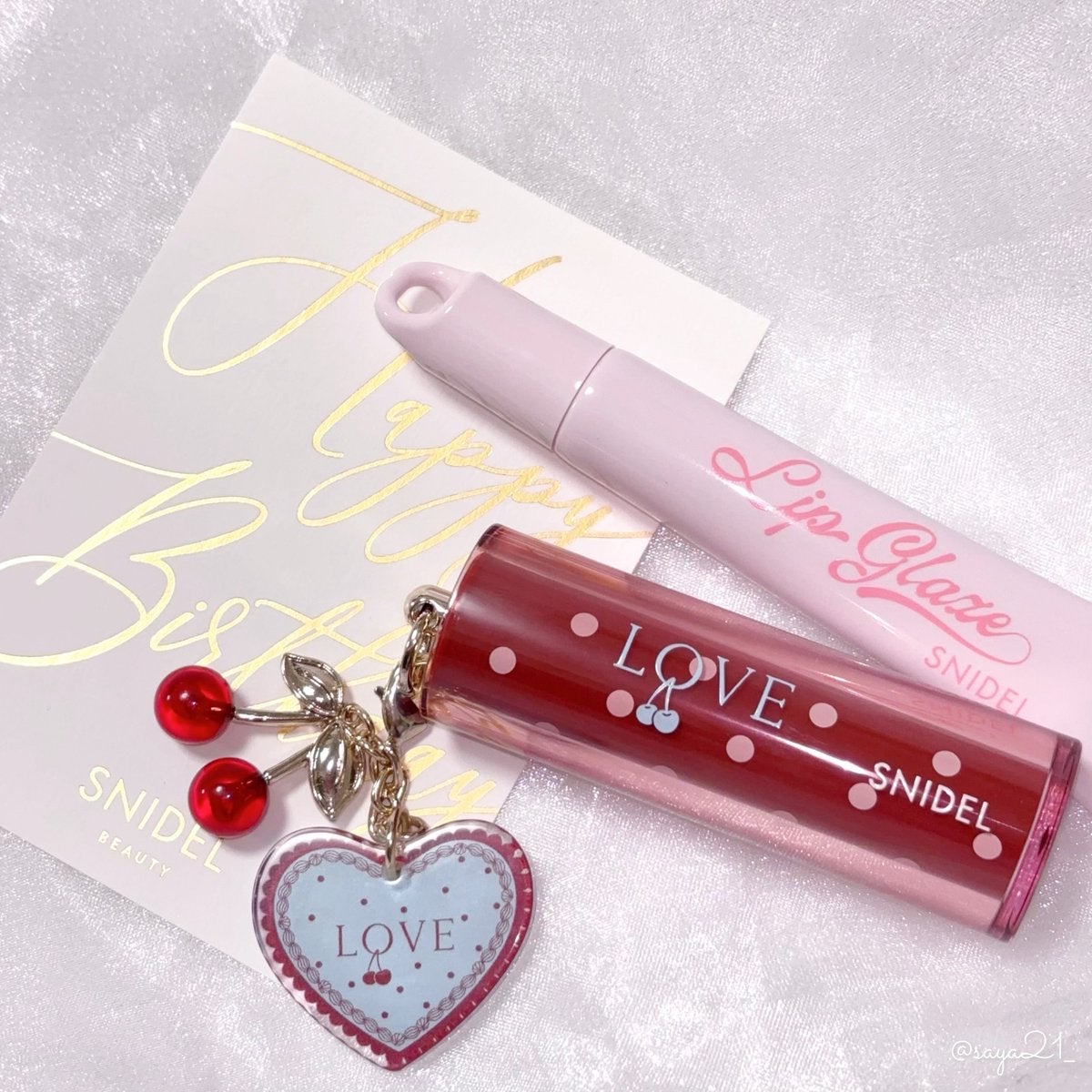 SNIDEL リップ グレイズ/SNIDEL BEAUTY/リップグロスを使ったクチコミ（1枚目）