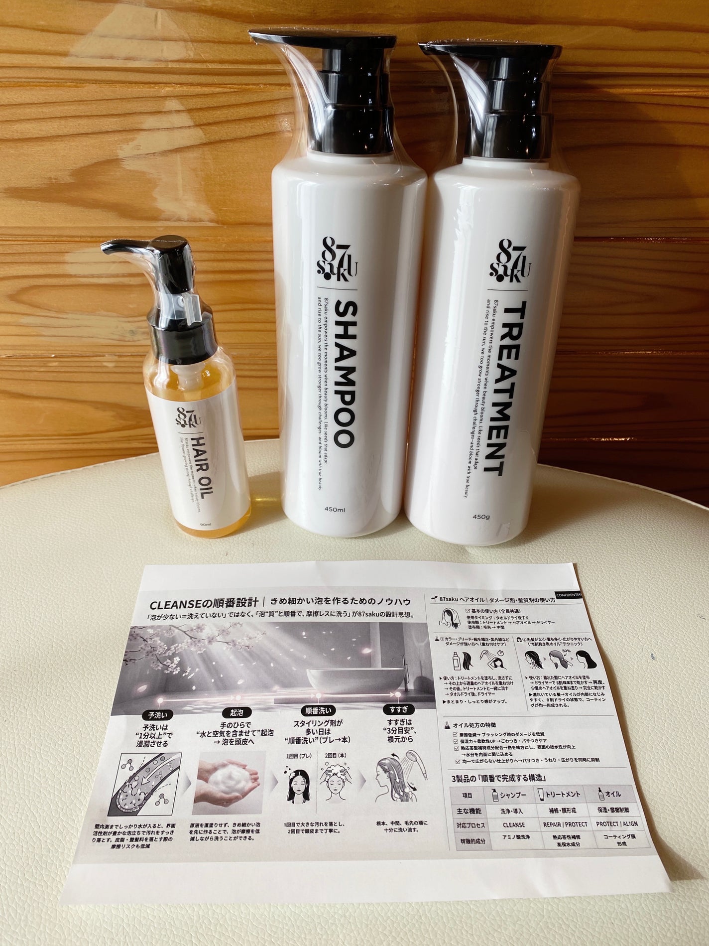 87saku ハナサク シルキーリペア シャンプー/トリートメント/87saku/市販シャンプーを使ったクチコミ(2枚目)
