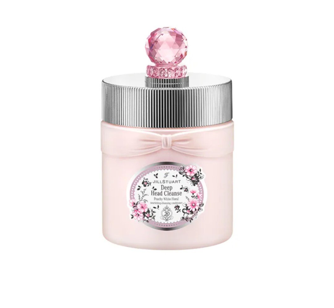 ジルスチュアート　ピーチー ホワイトフローラル　ディープヘッドクレンズ/JILL STUART/市販シャンプーを使ったクチコミ（1枚目）