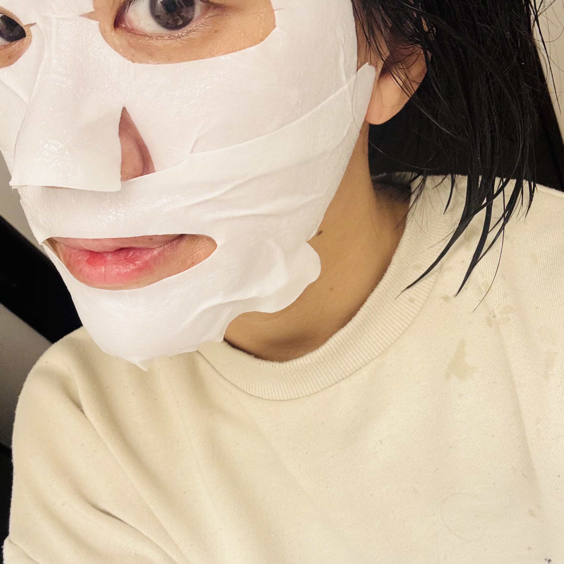 パンテオーム リペア クリーム シートマスク/EIOM/シートマスク・パックを使ったクチコミ（2枚目）