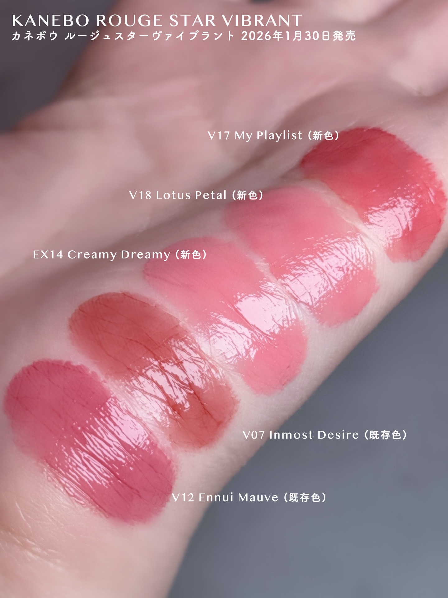 ルージュスターヴァイブラント/KANEBO/口紅を使ったクチコミ（2枚目）