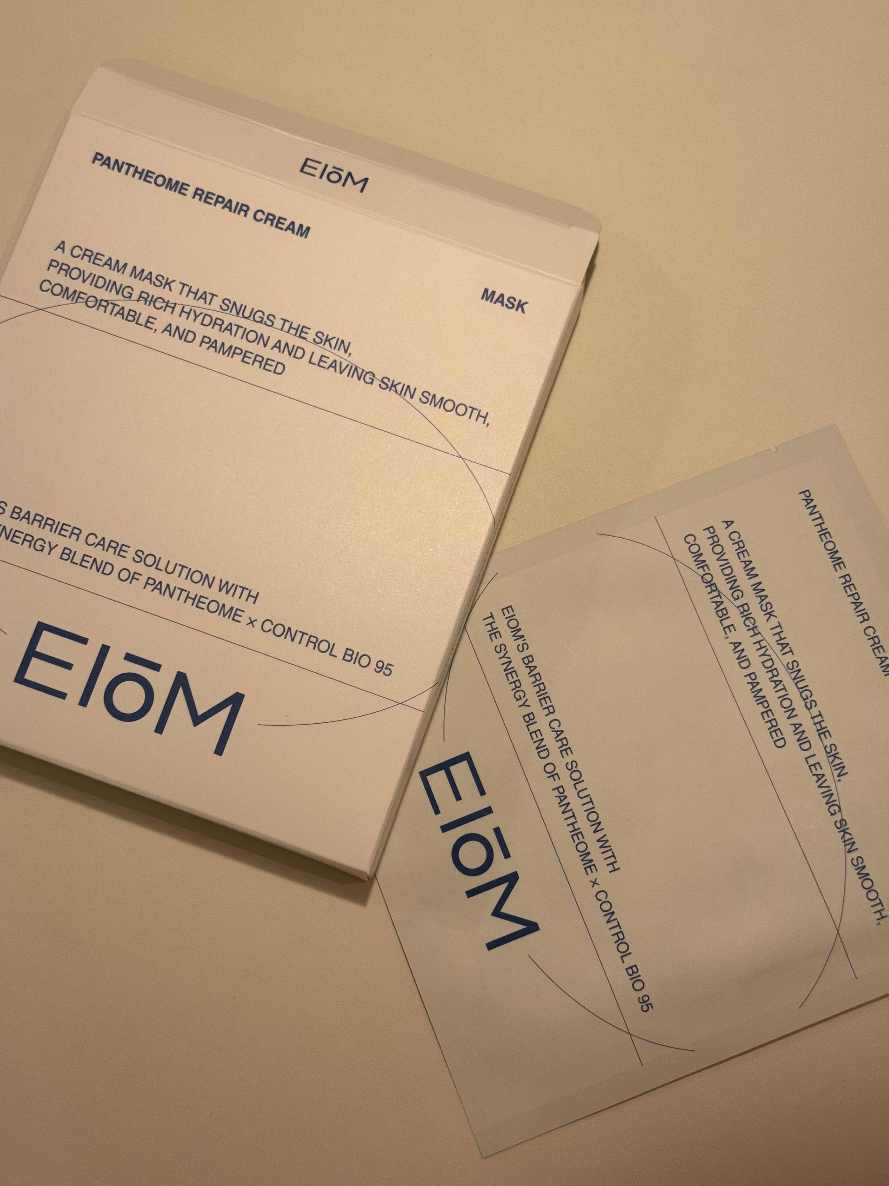 パンテオーム リペア クリーム シートマスク/EIOM/シートマスク・パックを使ったクチコミ（1枚目）