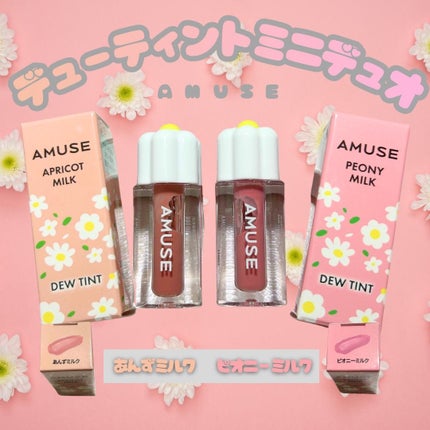 デューティントミニデュオ/AMUSE/リップティントを使ったクチコミ(1枚目)