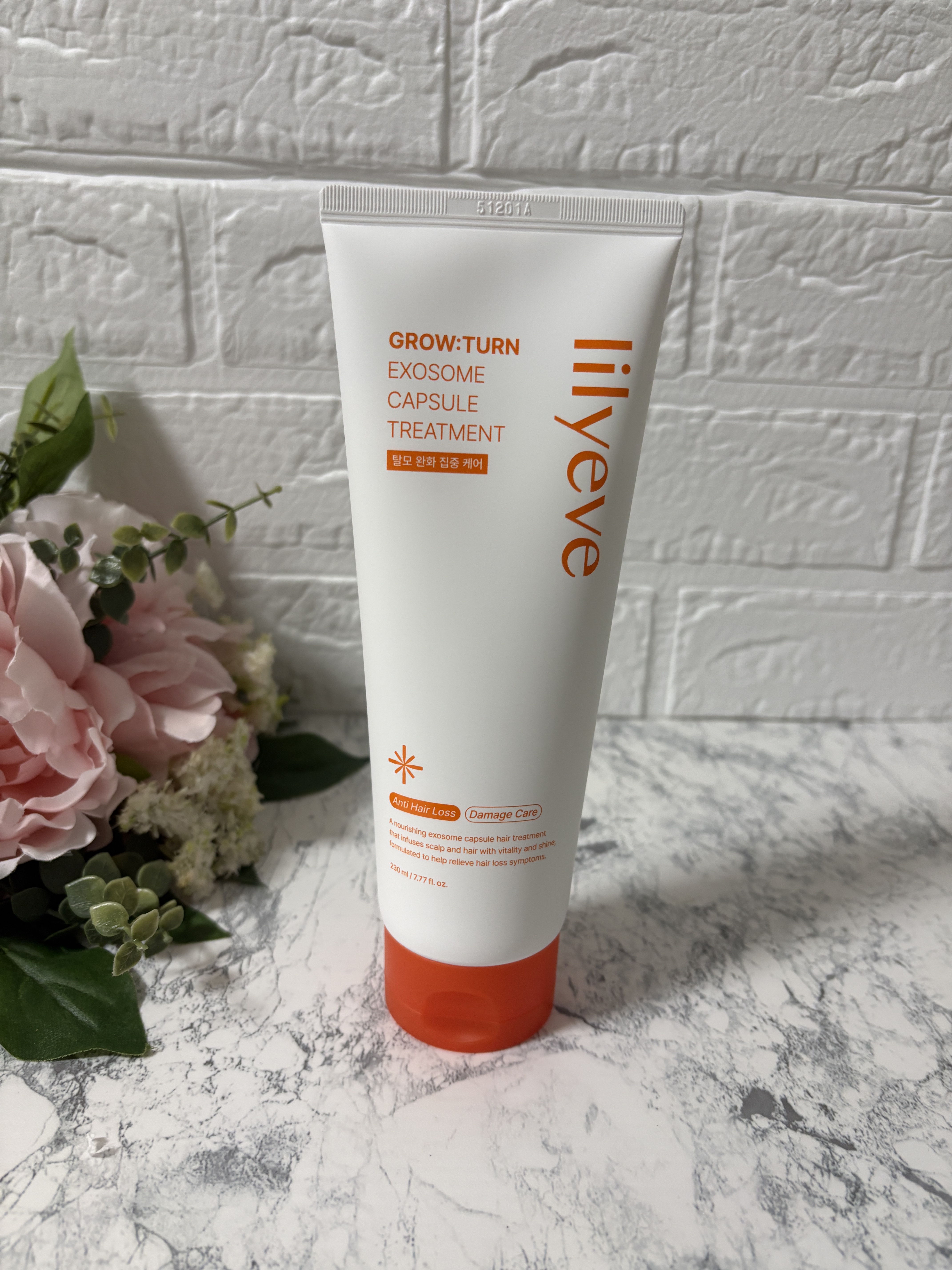 グローターン エクソソーム カプセル トリートメン/リリーイブ/洗い流すヘアトリートメントを使ったクチコミ（2枚目）