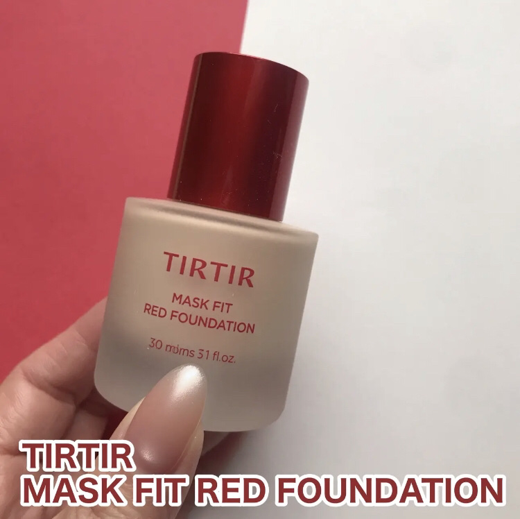 マスクフィットレッドファンデーション/TIRTIR(ティルティル)/リキッドファンデーションを使ったクチコミ（2枚目）