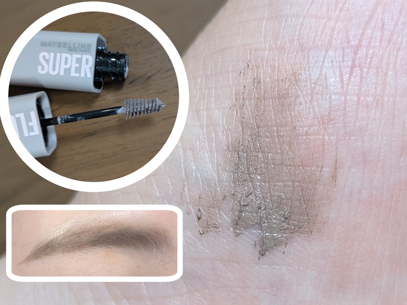 メイベリン SP フラッフ ブロウ ムース/MAYBELLINE NEW YORK/眉マスカラを使ったクチコミ（3枚目）