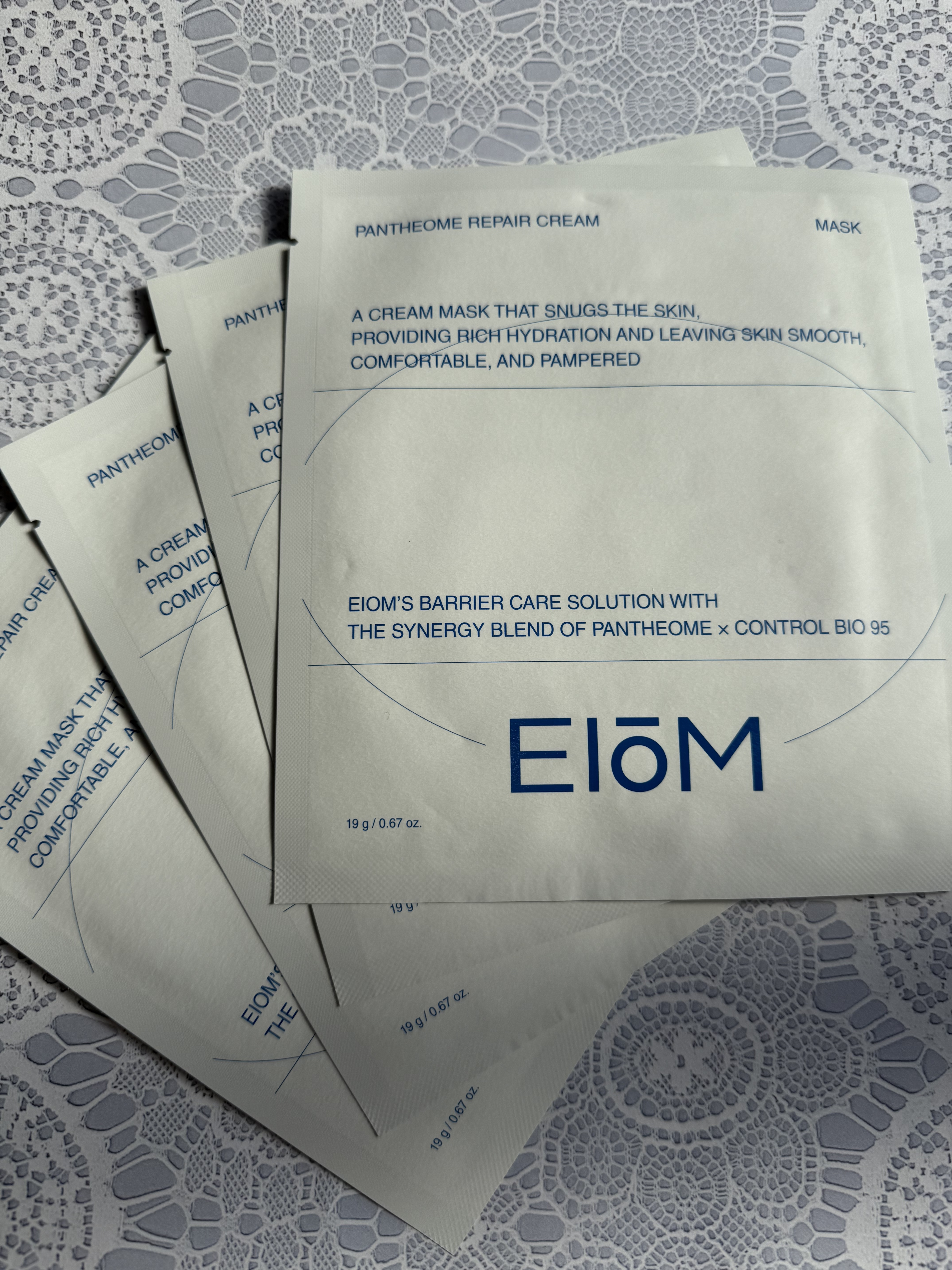 パンテオーム リペア クリーム シートマスク/EIOM/シートマスク・パックを使ったクチコミ（2枚目）