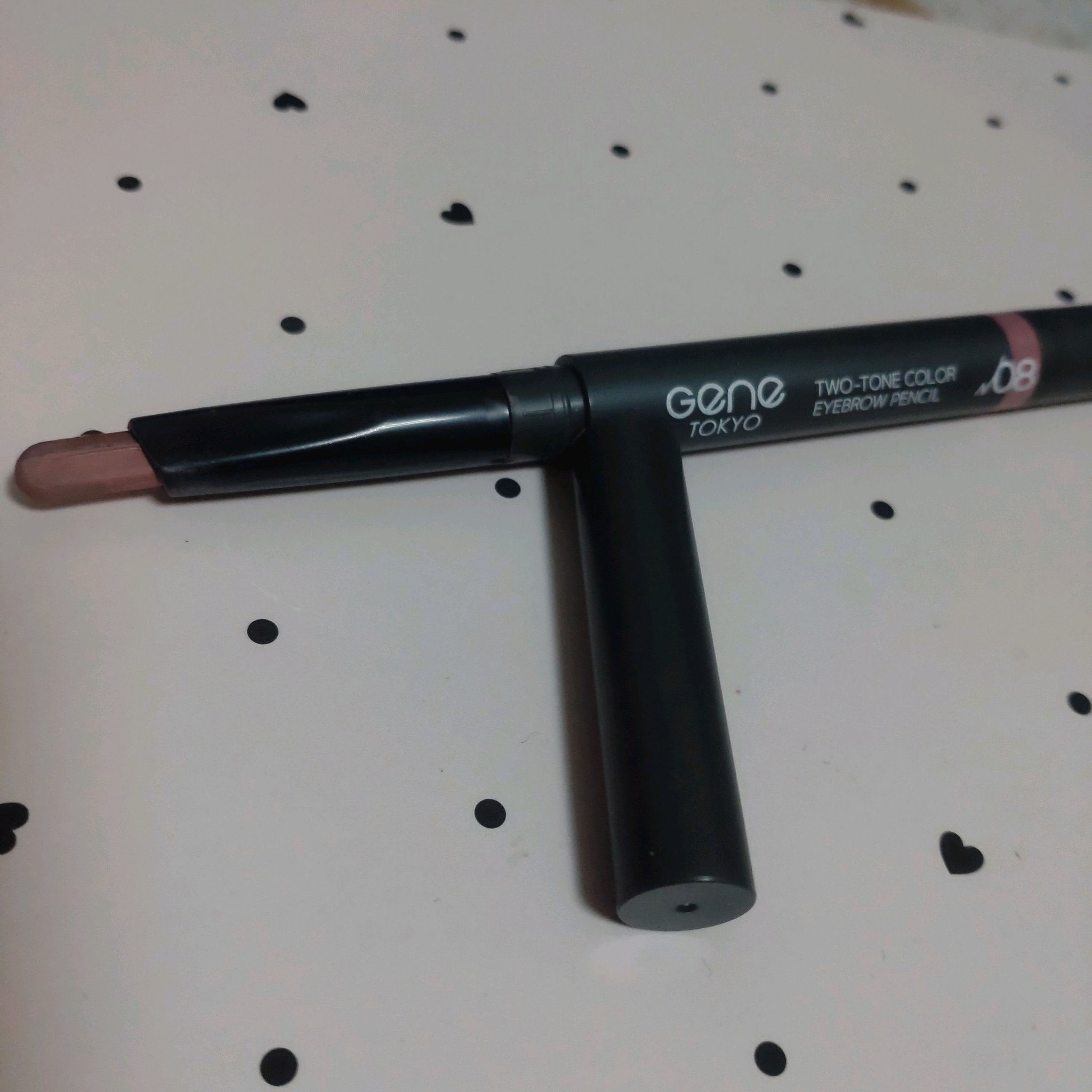 ツートンカラーアイブロウペンシル/GENE TOKYO/アイブロウペンシルを使ったクチコミ（1枚目）