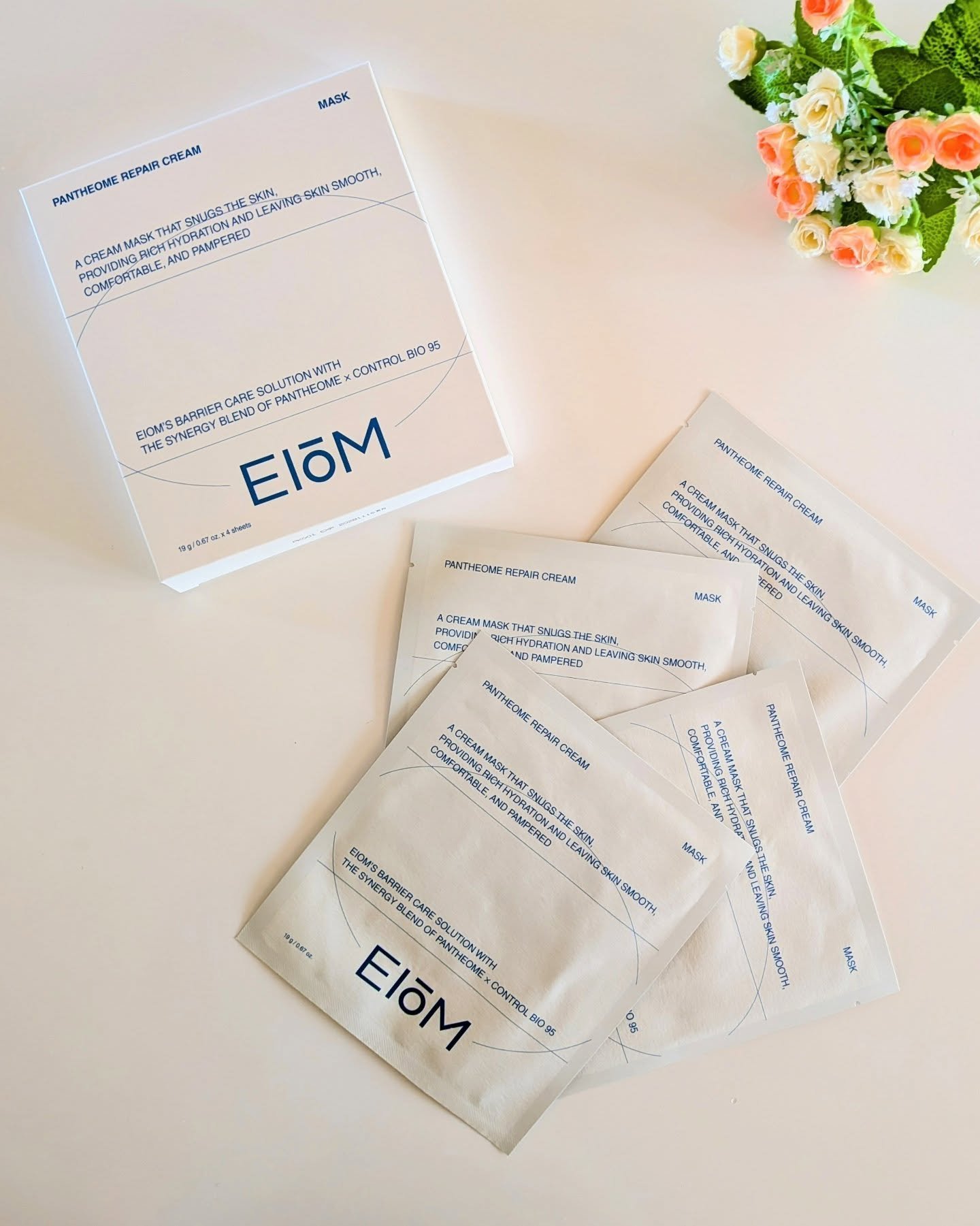 パンテオーム リペア クリーム シートマスク/EIOM/シートマスク・パックを使ったクチコミ（1枚目）