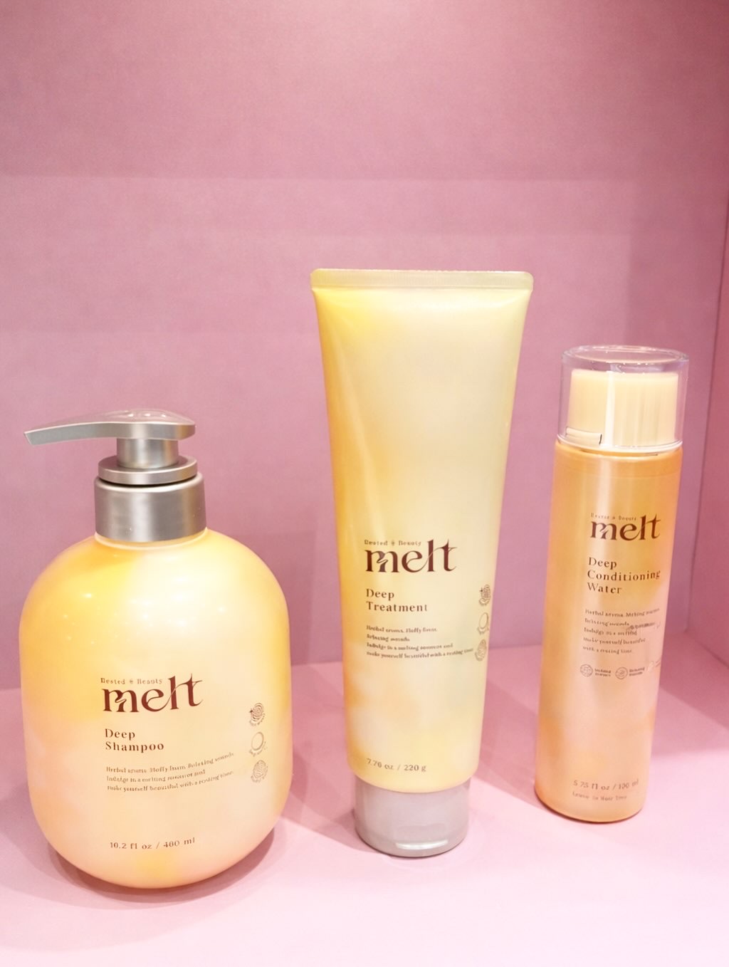 メルト ディープシャンプー／トリートメント/melt/市販シャンプーを使ったクチコミ（2枚目）