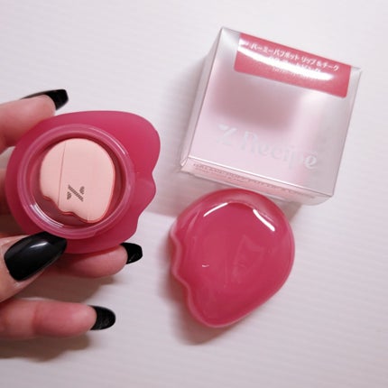 バーミーパフポットリップアンドチーク/%Recipe/ジェル・クリームチークを使ったクチコミ(2枚目)