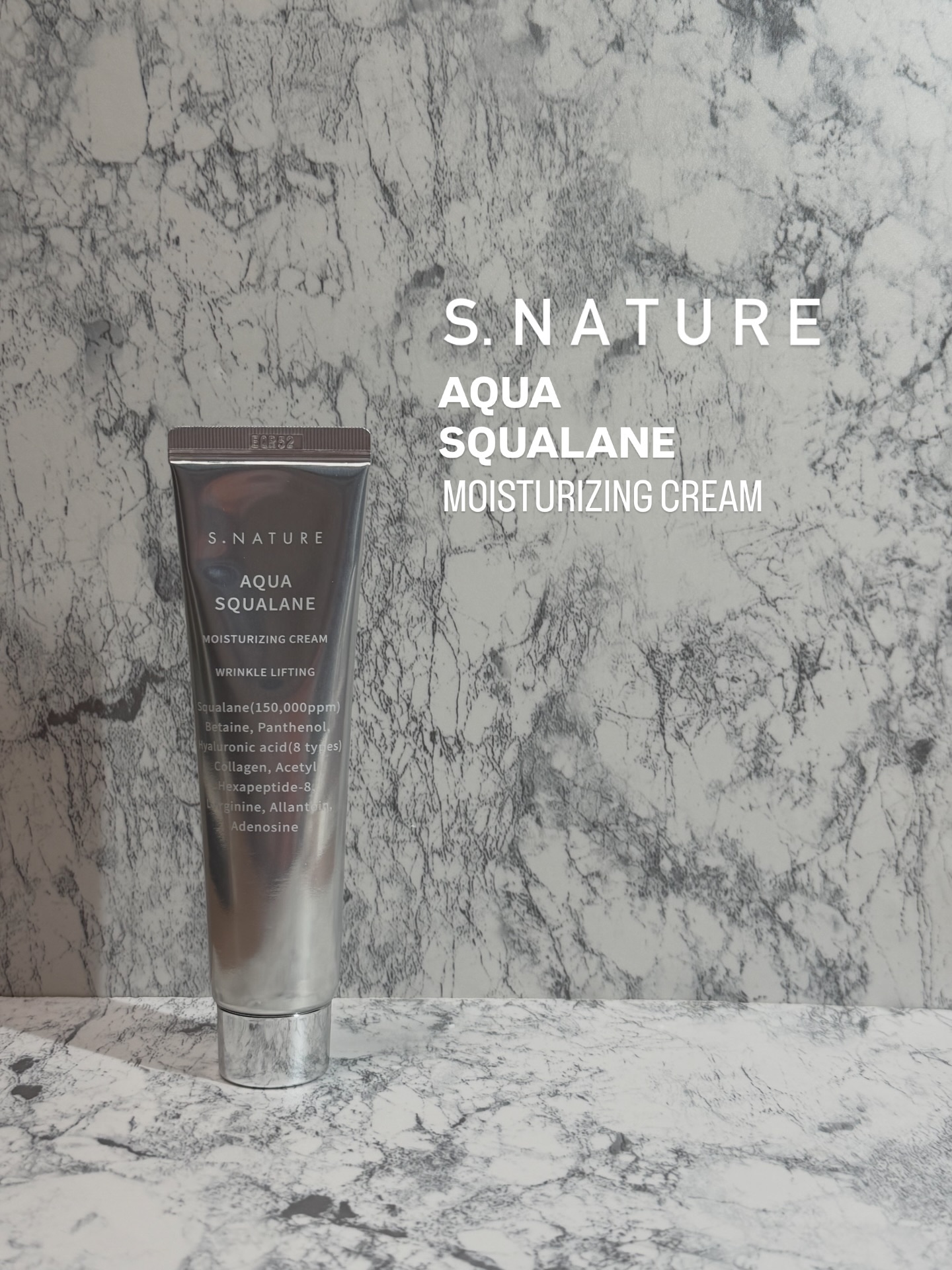 アクアスクワランモイスチャークリーム/S.NATURE/フェイスクリームを使ったクチコミ（1枚目）