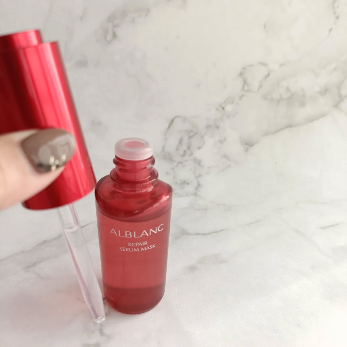 リペア セラムマスク/ALBLANC/美容液を使ったクチコミ（2枚目）