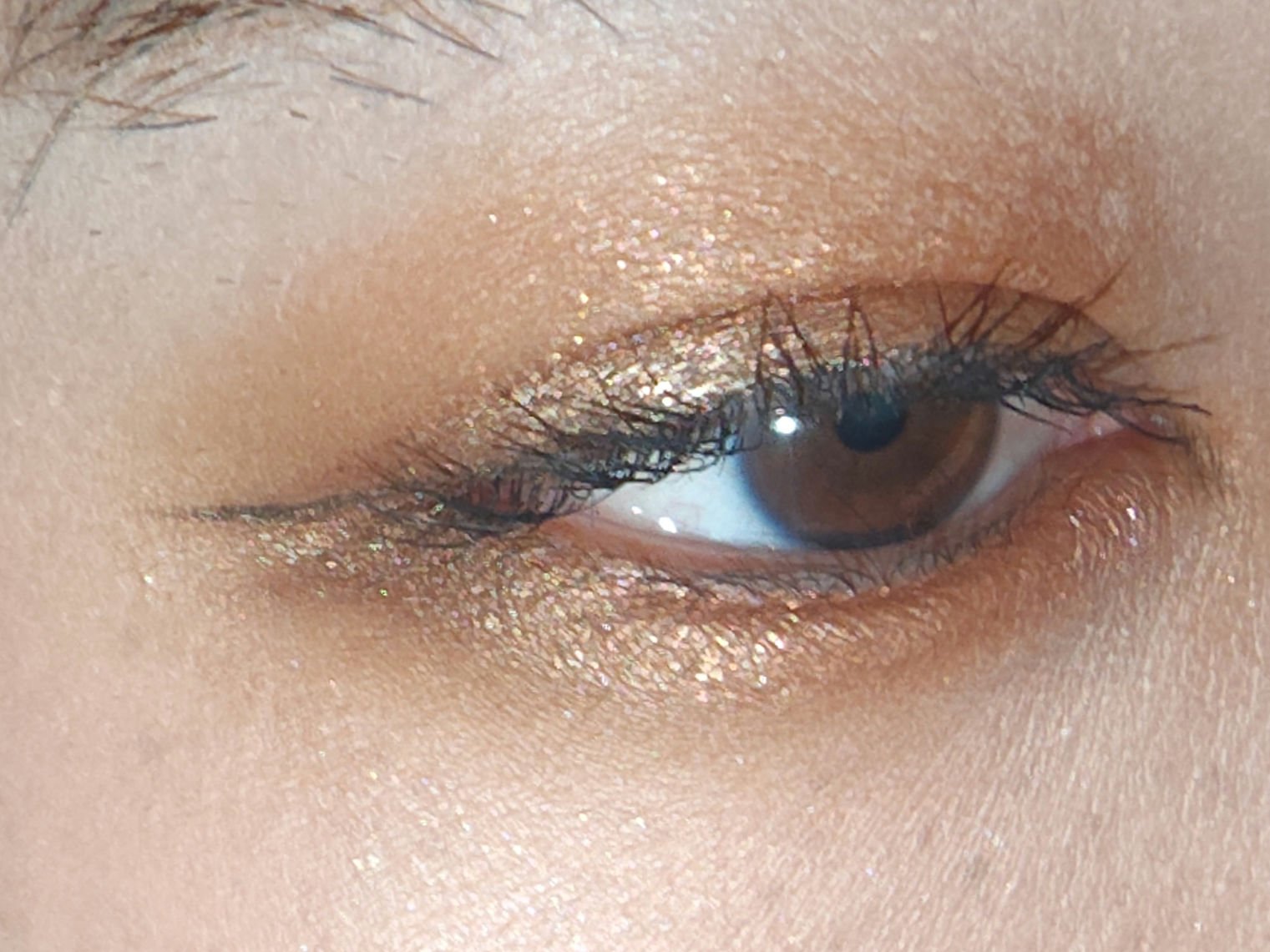 アイシャドウ メタリック クチュール コッパー/M・A・C/単色アイシャドウを使ったクチコミ（3枚目）