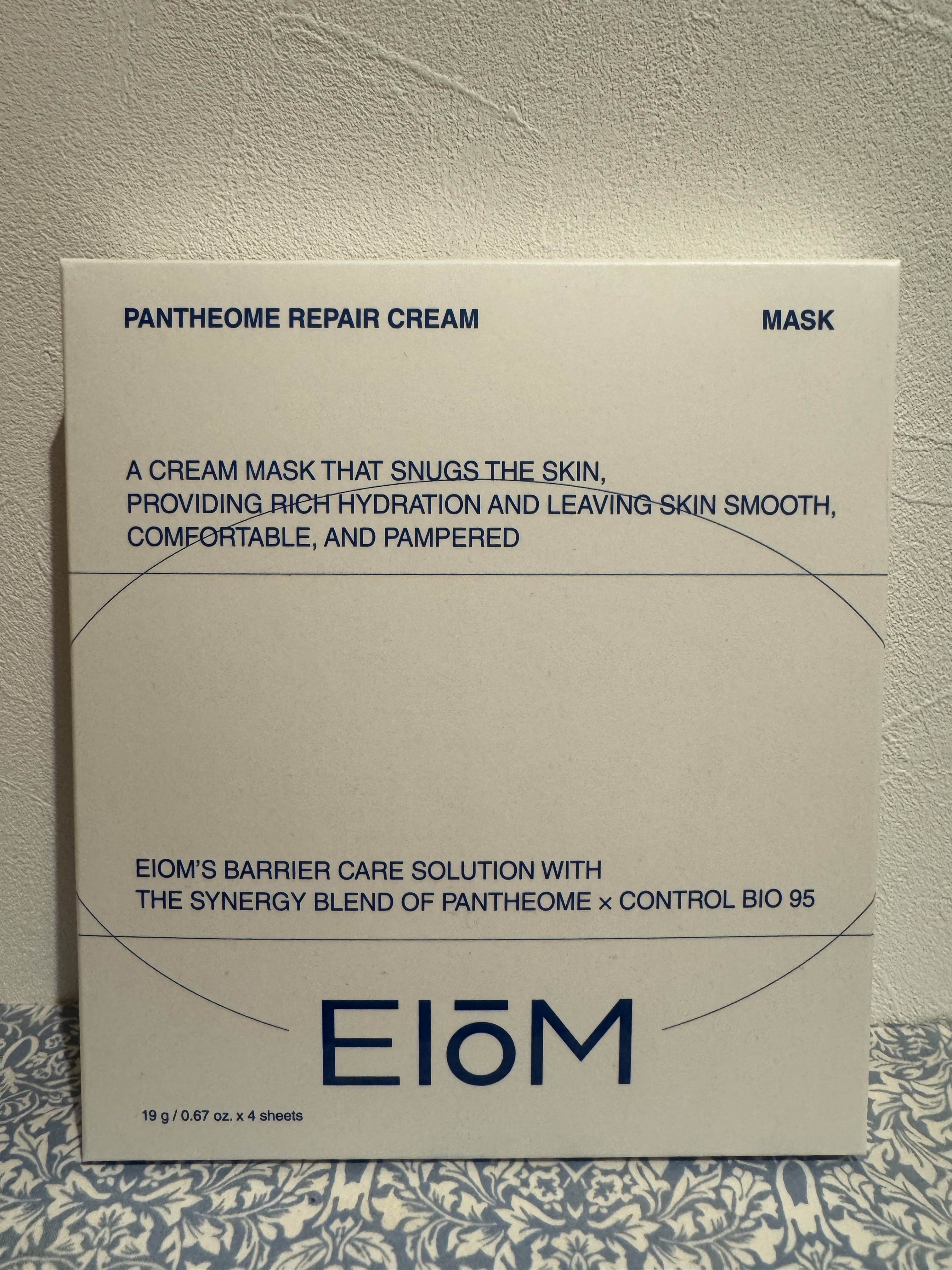 パンテオーム リペア クリーム シートマスク/EIOM/シートマスク・パックを使ったクチコミ（1枚目）