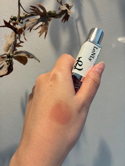 キャンドルライトジュレティント/LoNLy /リップティントを使ったクチコミ(4枚目)