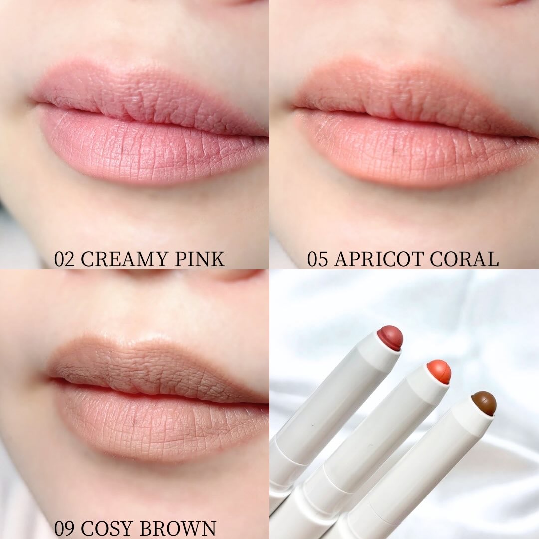 ドットオンムードリップペンシル/Heart Percent/リップライナーを使ったクチコミ（3枚目）