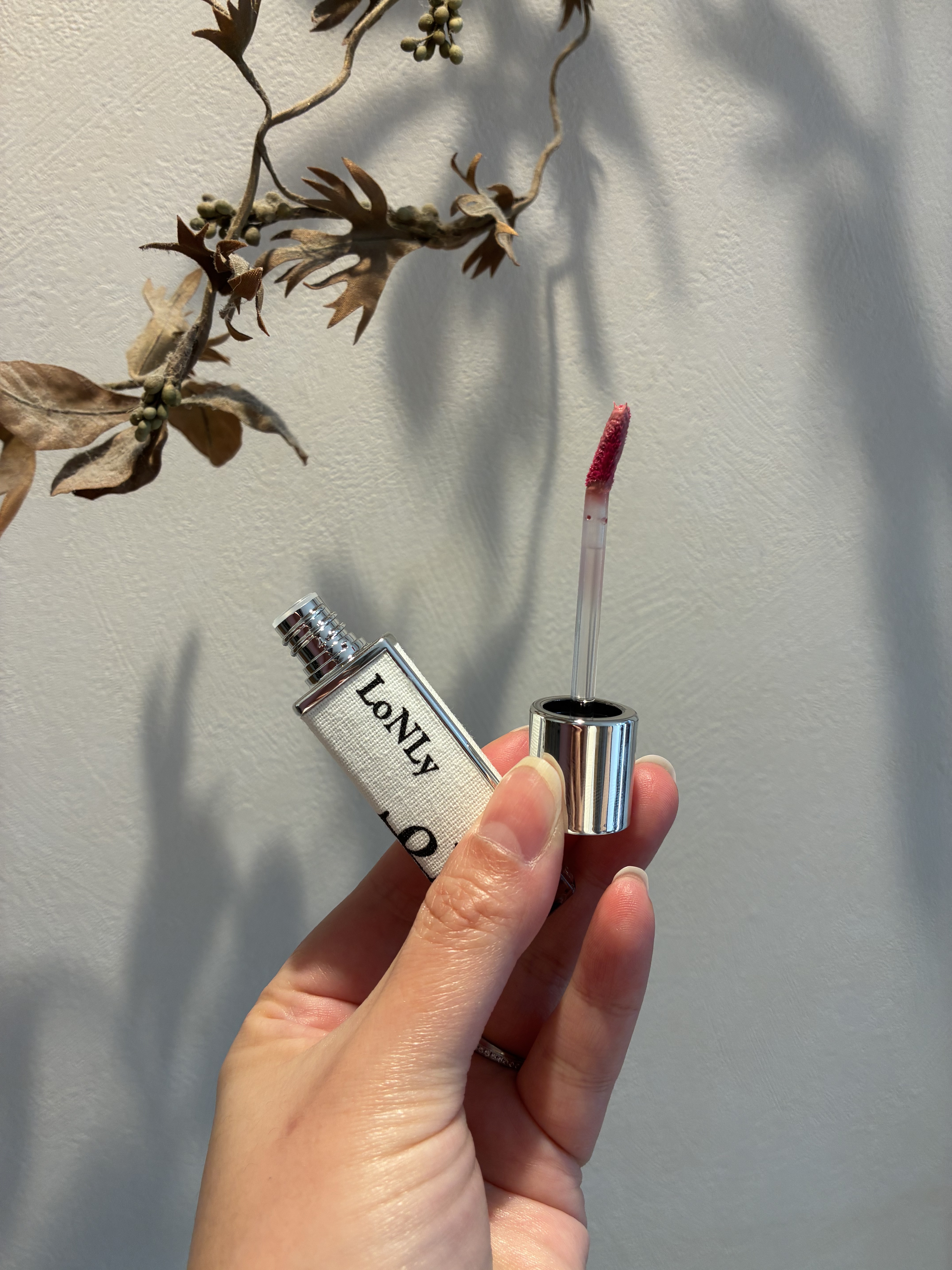 キャンドルライトジュレティント CL08 Scherzo（三拍子）/LoNLy /リップティントを使ったクチコミ（3枚目）