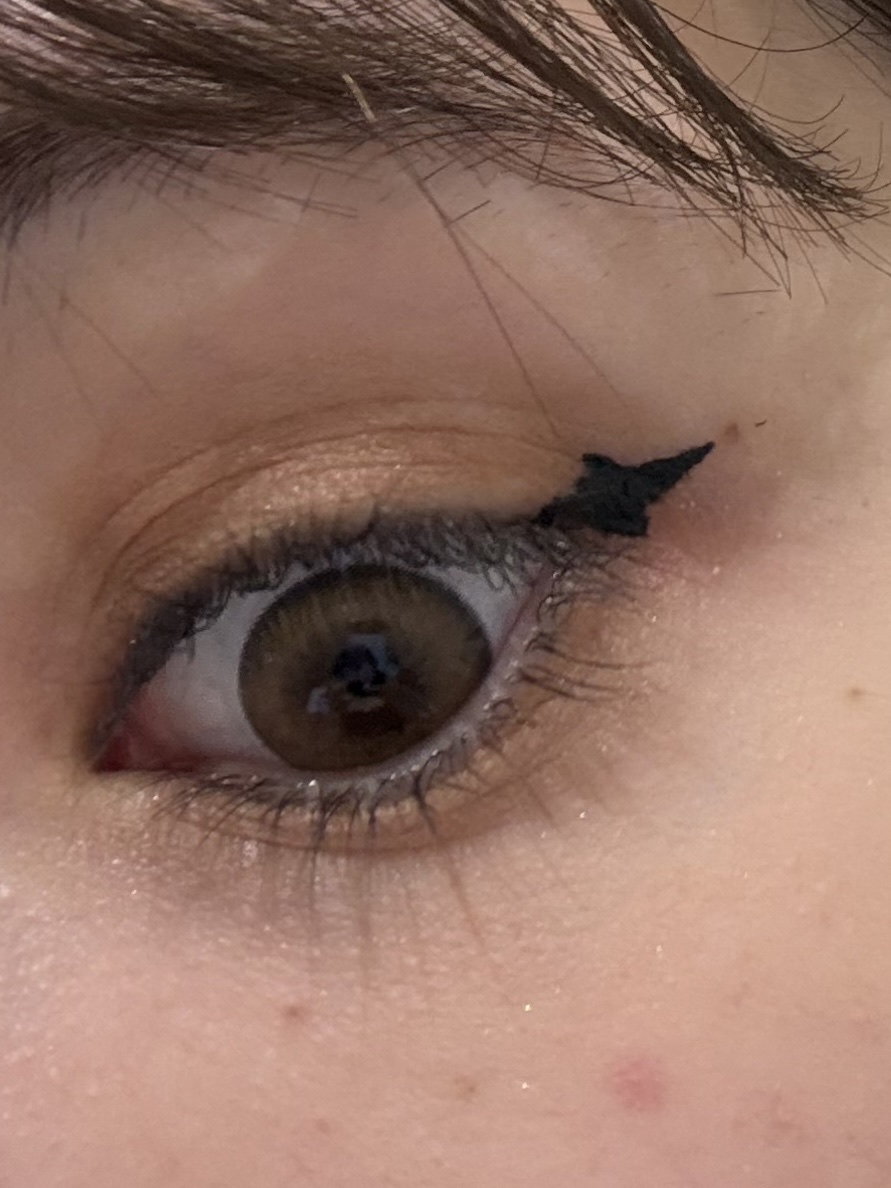 メロウドローアイライナー/&nd by rom&nd/リキッドアイライナーを使ったクチコミ（3枚目）