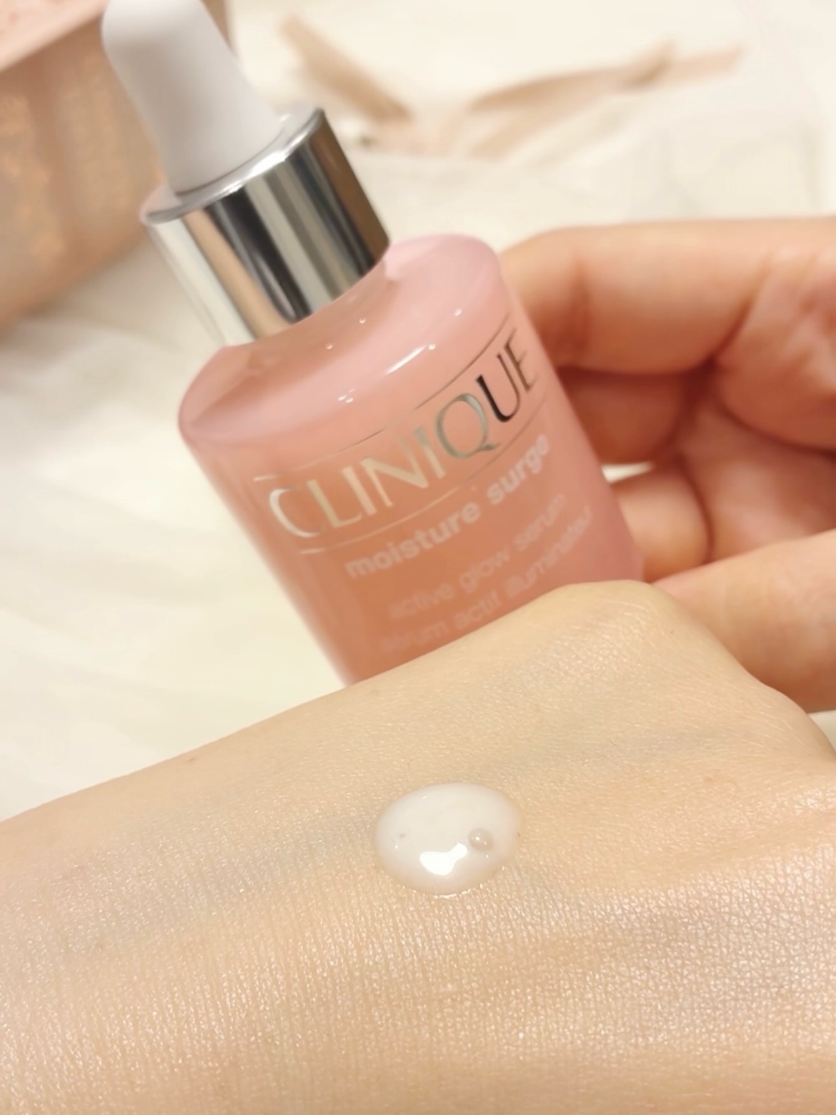 モイスチャー サージ グロウ リファイン セラム（美容液）/CLINIQUE/美容液を使ったクチコミ（2枚目）