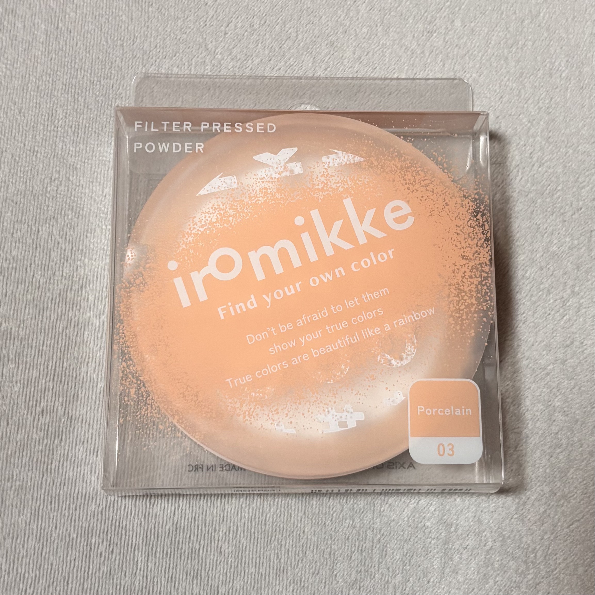イロミッケ フィルタープレストパウダー/iromikke/プレストパウダーを使ったクチコミ（3枚目）