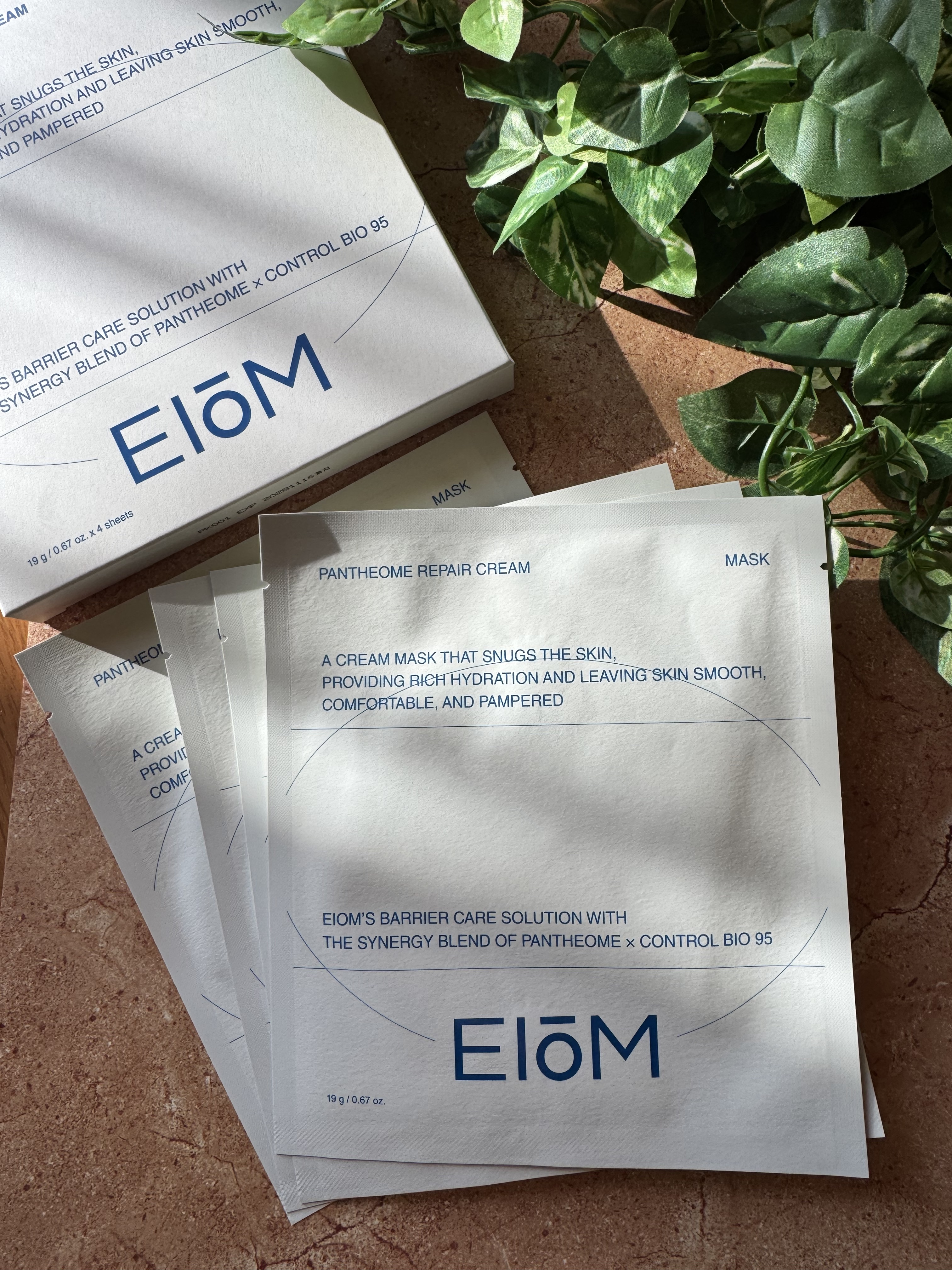 パンテオーム リペア クリーム シートマスク/EIOM/シートマスク・パックを使ったクチコミ（2枚目）