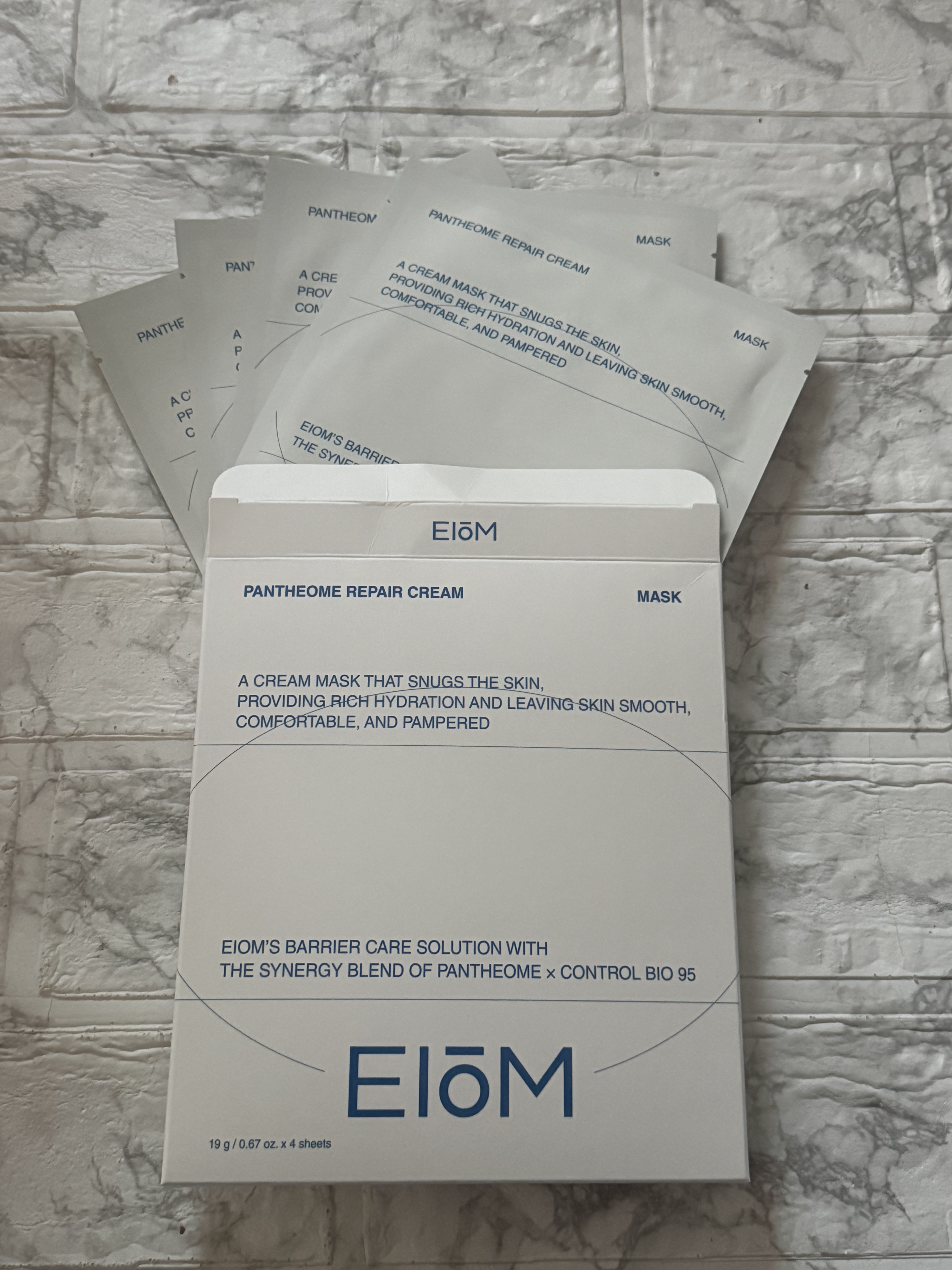 パンテオーム リペア クリーム シートマスク/EIOM/シートマスク・パックを使ったクチコミ（3枚目）