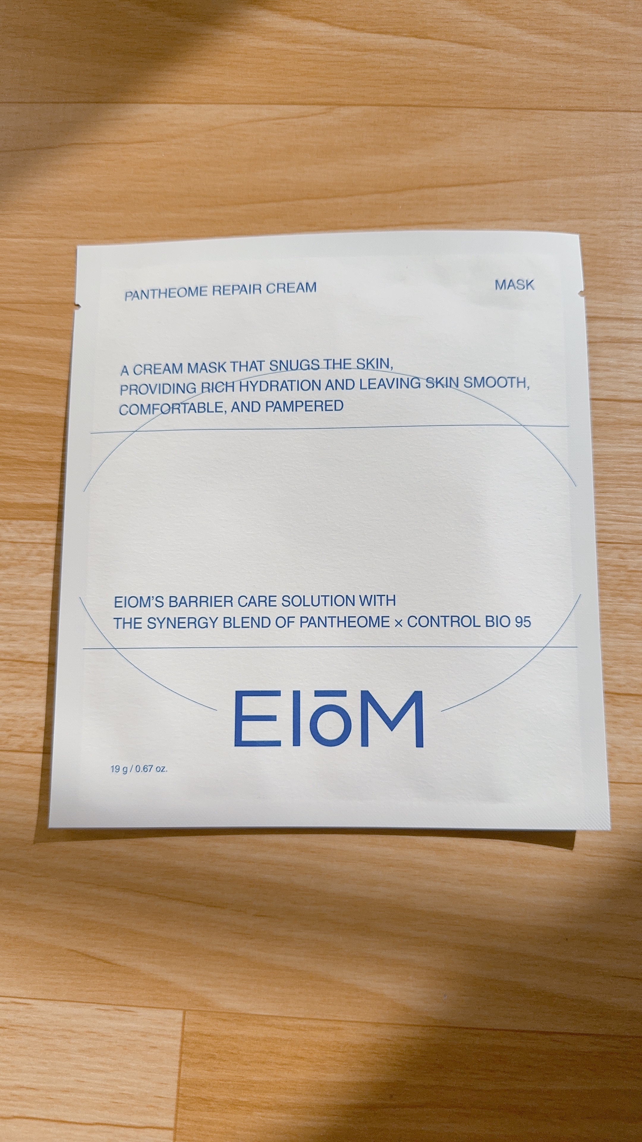 パンテオーム リペア クリーム シートマスク/EIOM/シートマスク・パックを使ったクチコミ（1枚目）