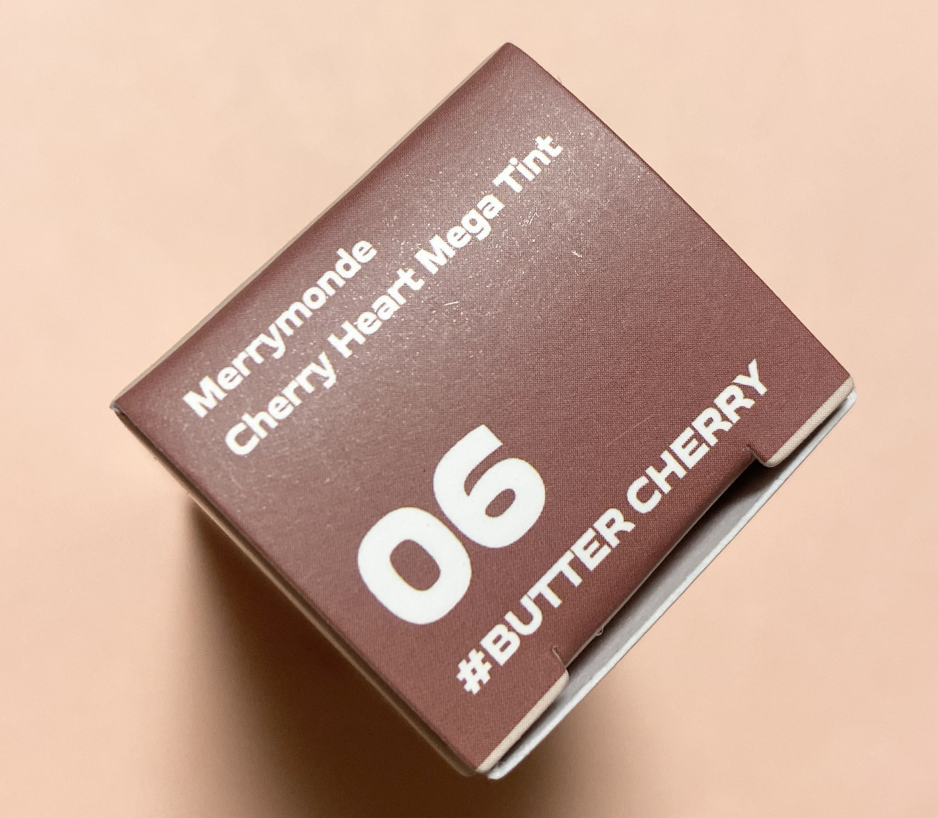 チェリーハート メガティント バターチェリー/Merrymonde/リップティントを使ったクチコミ（2枚目）
