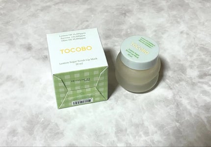 レモンシュガースクラブリップマスク/TOCOBO/リップスクラブを使ったクチコミ(1枚目)