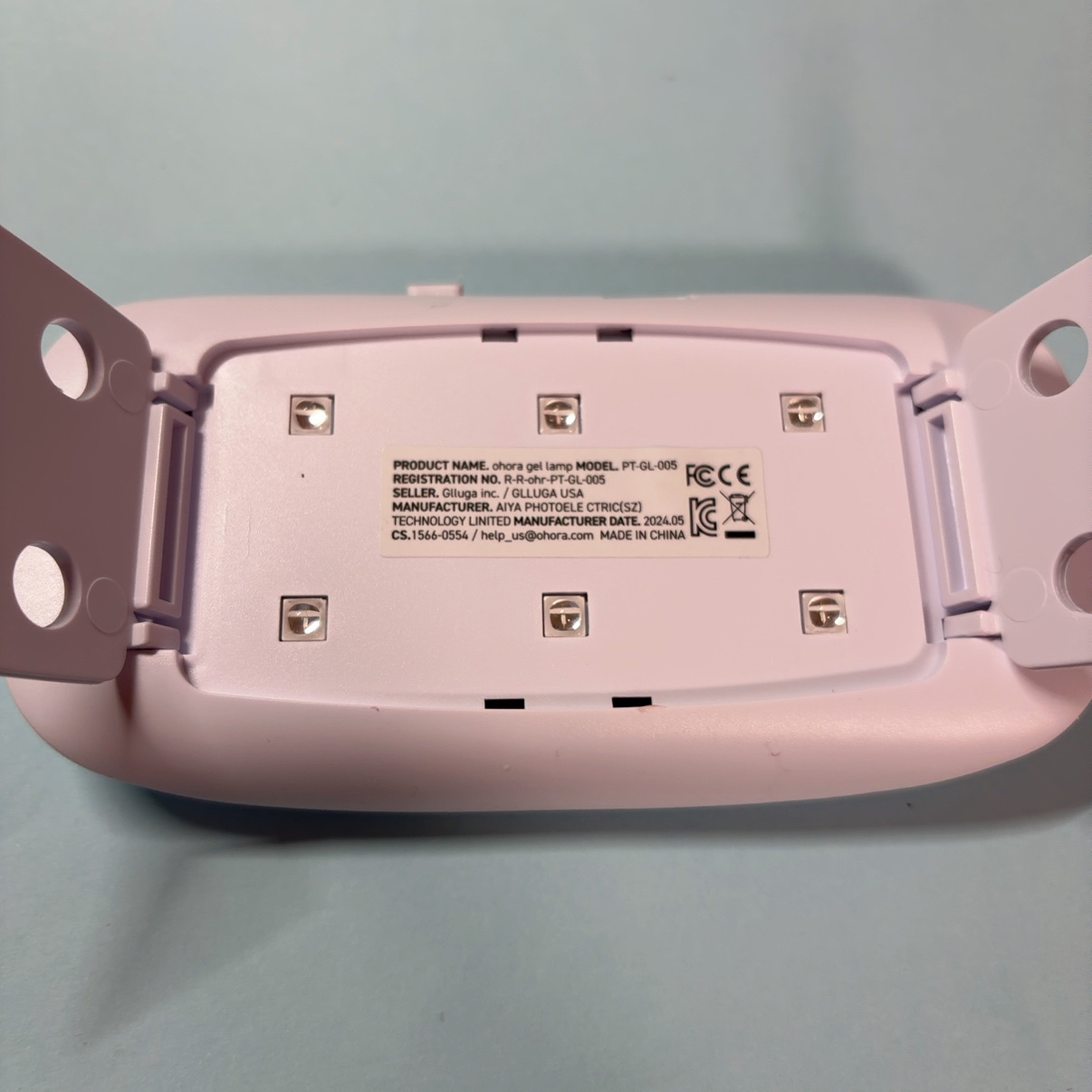 オホーラ ジェルランプ 通常版/ohora/ネイル用品を使ったクチコミ（2枚目）