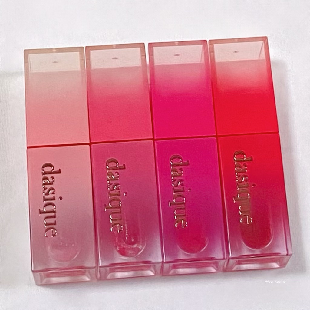 ジューシーデュイティント/dasique/リップティントを使ったクチコミ（2枚目）