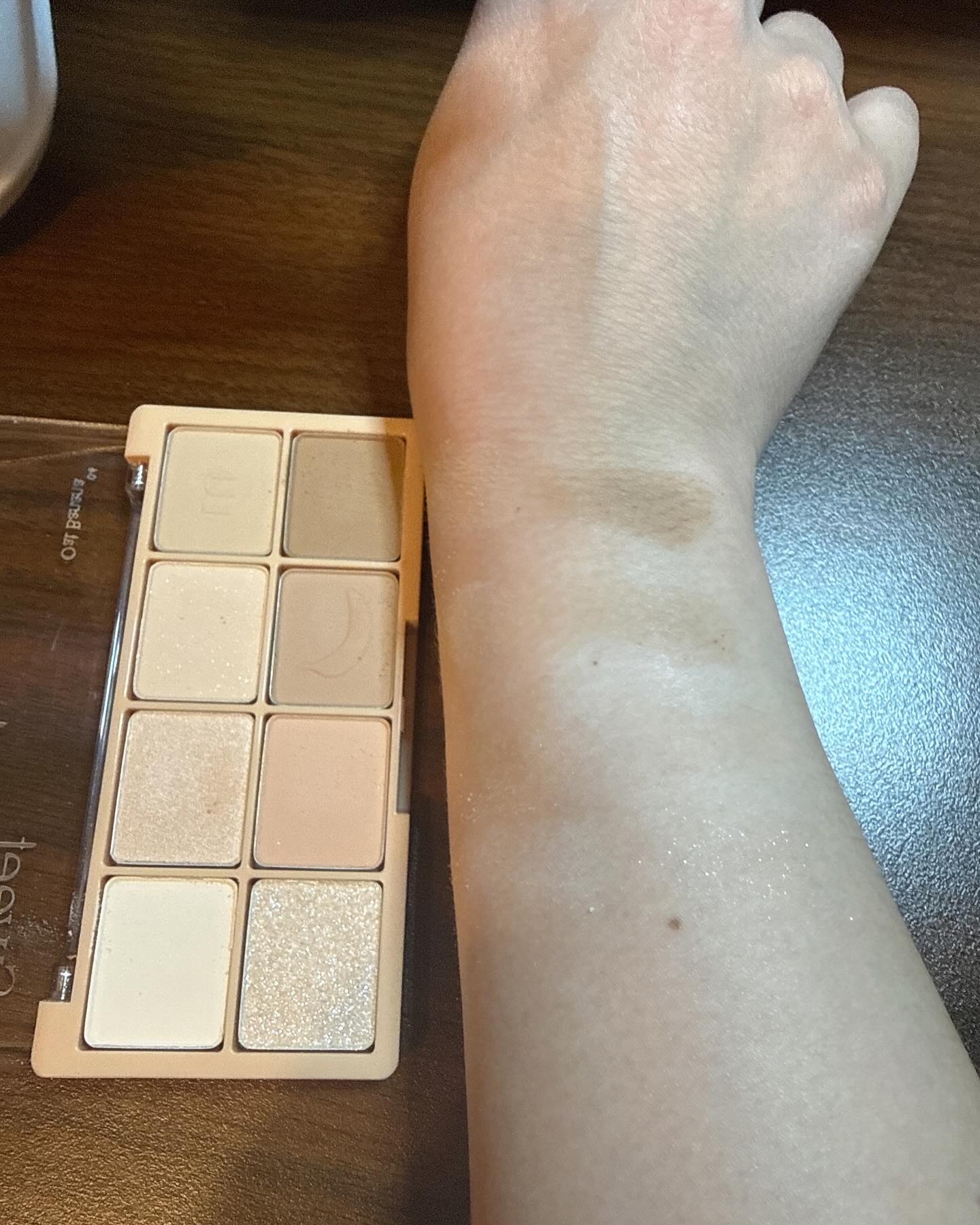 ビーマイスウィートデザートハウスパレット/Milk Touch/アイシャドウパレットを使ったクチコミ（3枚目）