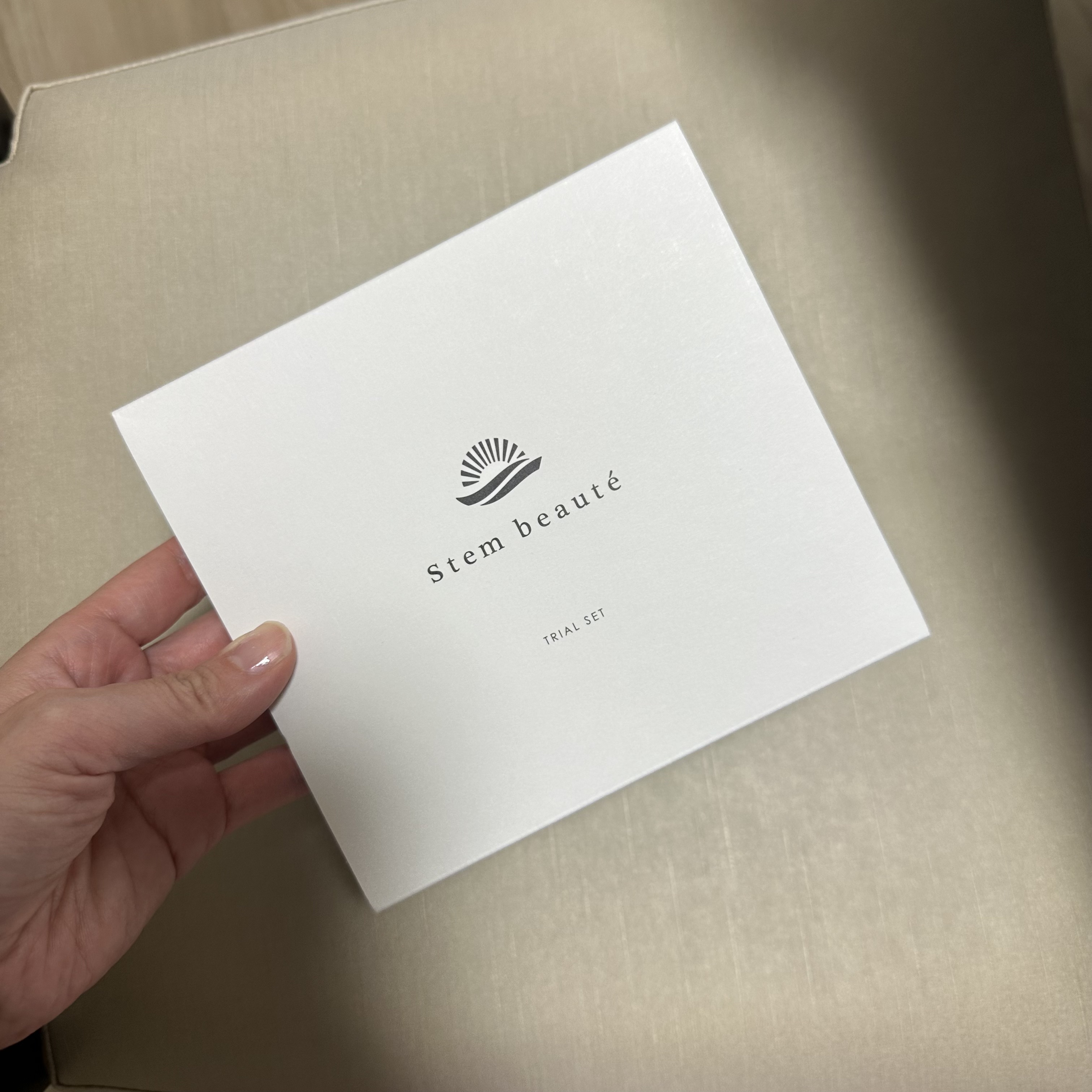 New Trial set/ステムボーテ/トライアルキットを使ったクチコミ（1枚目）