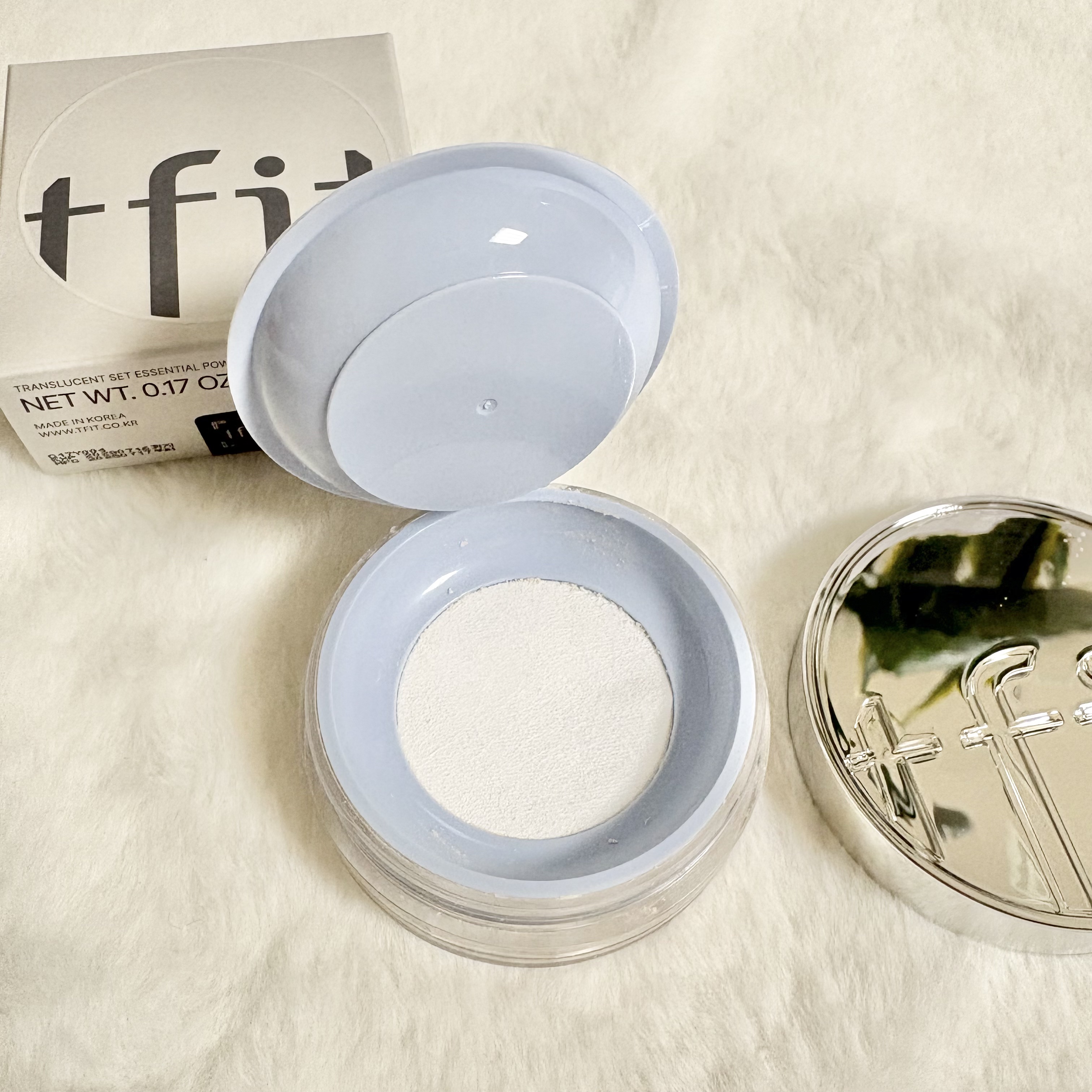 トランスルーセントセットエッセンシャルパウダー/TFIT/ルースパウダーを使ったクチコミ（3枚目）