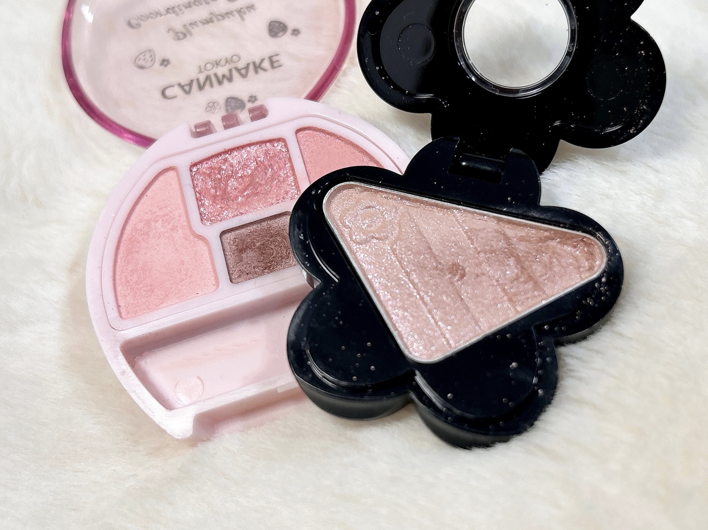 プランぷくコーデアイズ/キャンメイク/パウダーアイシャドウを使ったクチコミ（2枚目）