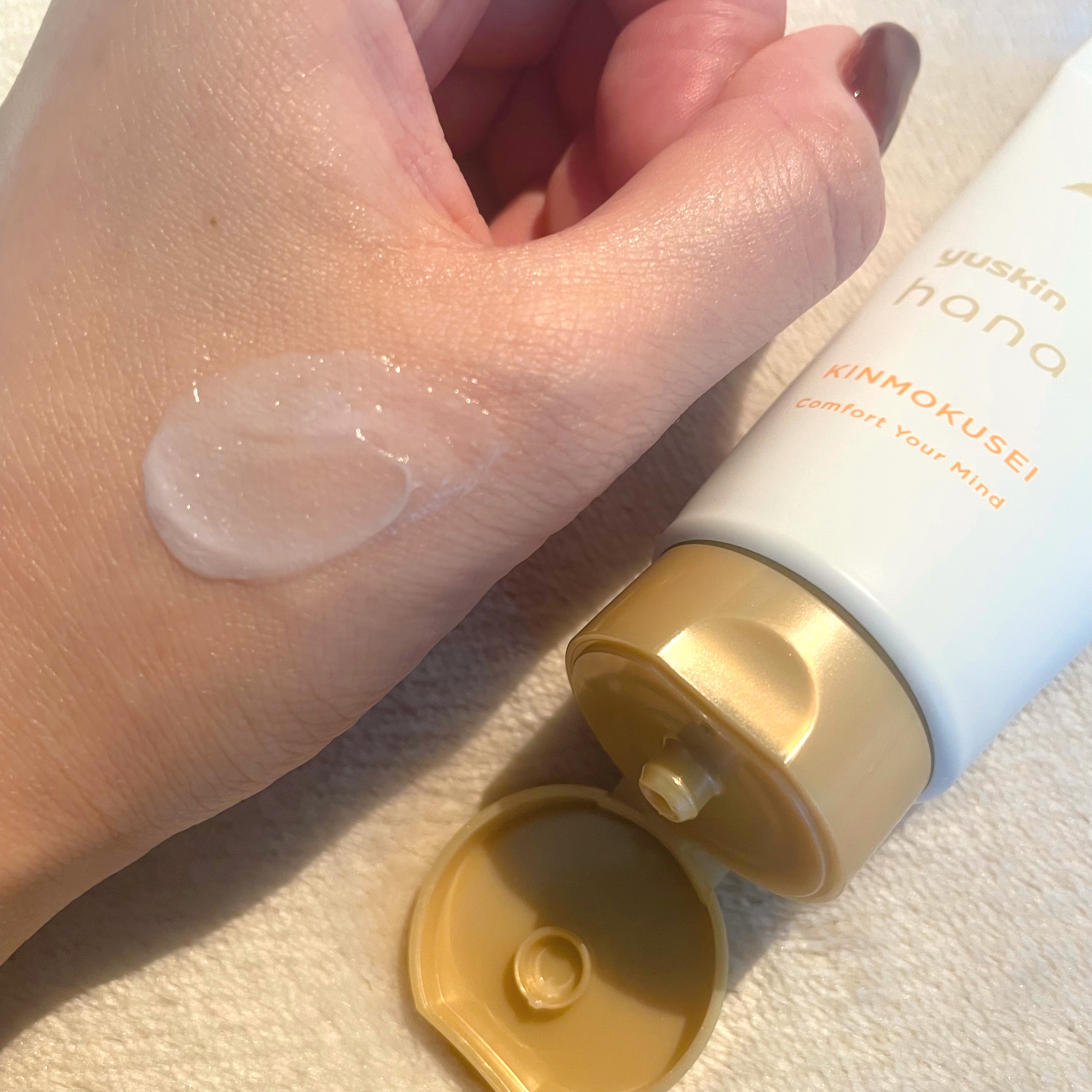 ユースキンハナ ハンドクリーム キンモクセイ/ユースキンhana/ハンドクリームを使ったクチコミ（2枚目）