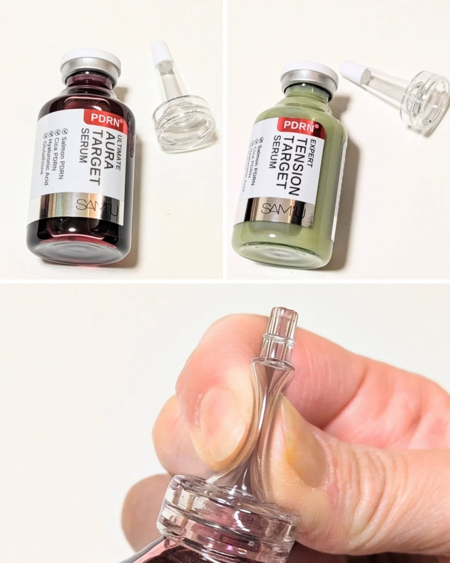 PDRNアルティメットオーラターゲットセラム/SAM'U/美容液を使ったクチコミ（2枚目）