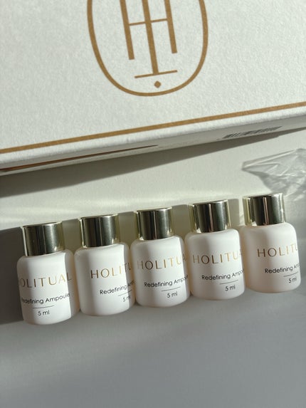 リディファイニングアンプル/HOLITUAL /美容液を使ったクチコミ(2枚目)