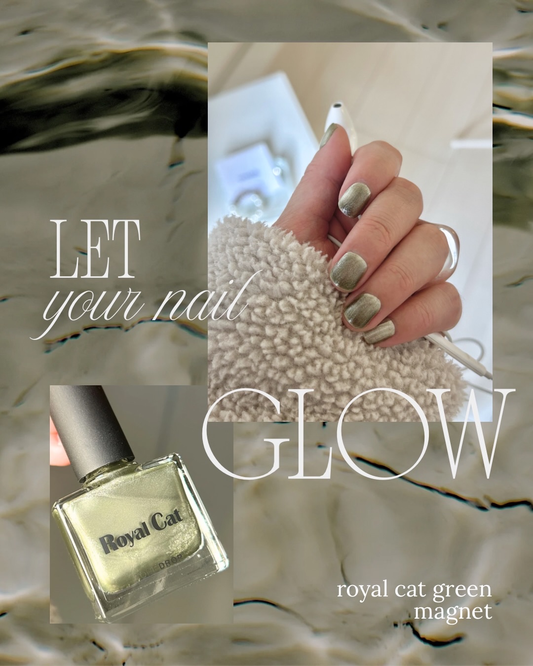 TONE DROP ネイルポリッシュ 048 Royal Cat/D-UP/マニキュアを使ったクチコミ（1枚目）