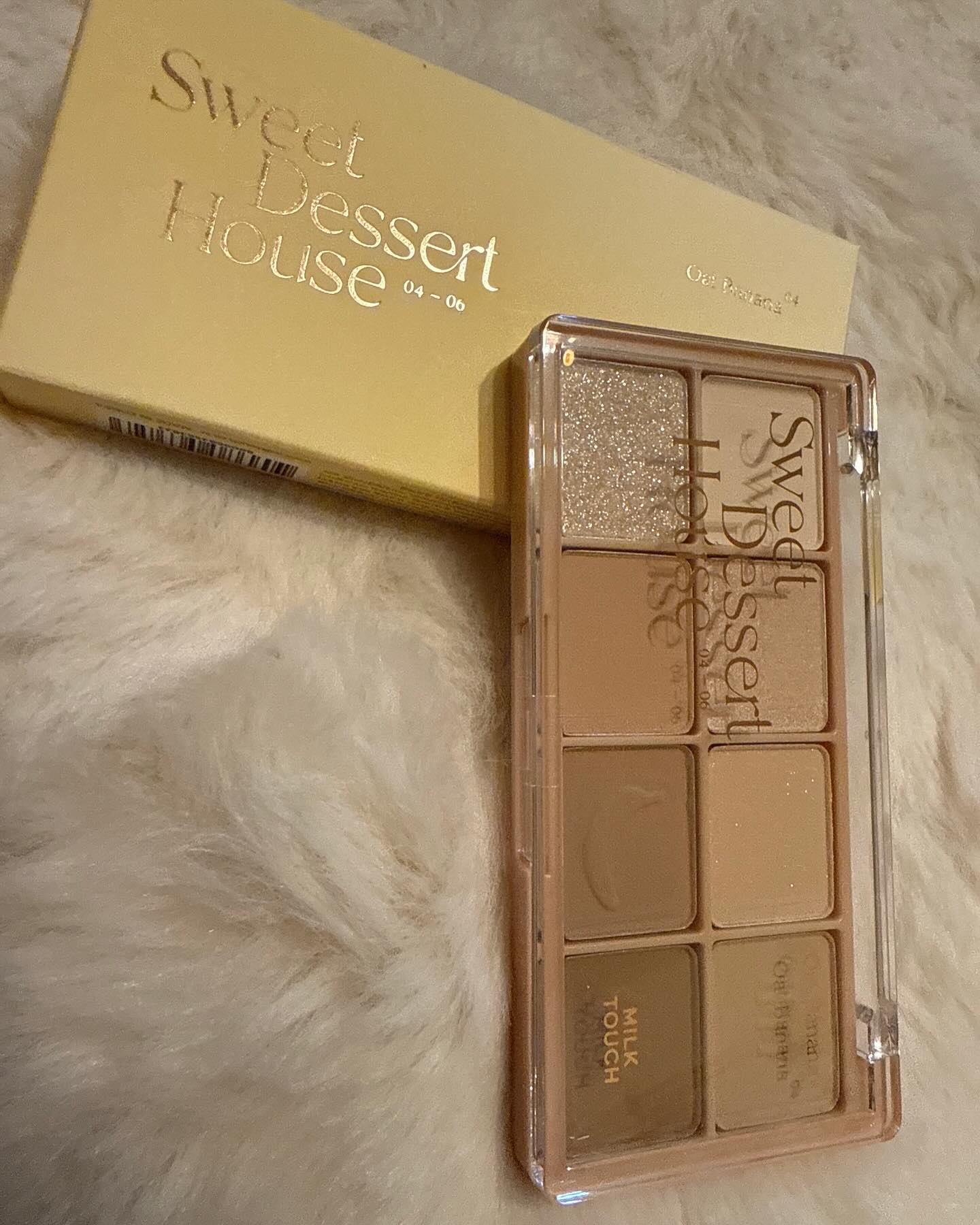 ビーマイスウィートデザートハウスパレット/Milk Touch/アイシャドウパレットを使ったクチコミ（2枚目）