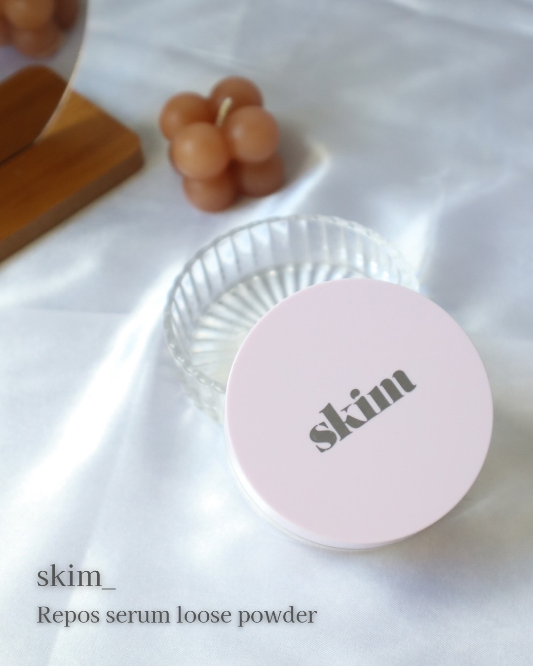 ルポ セラム ルースパウダー/skim /ルースパウダーを使ったクチコミ（1枚目）