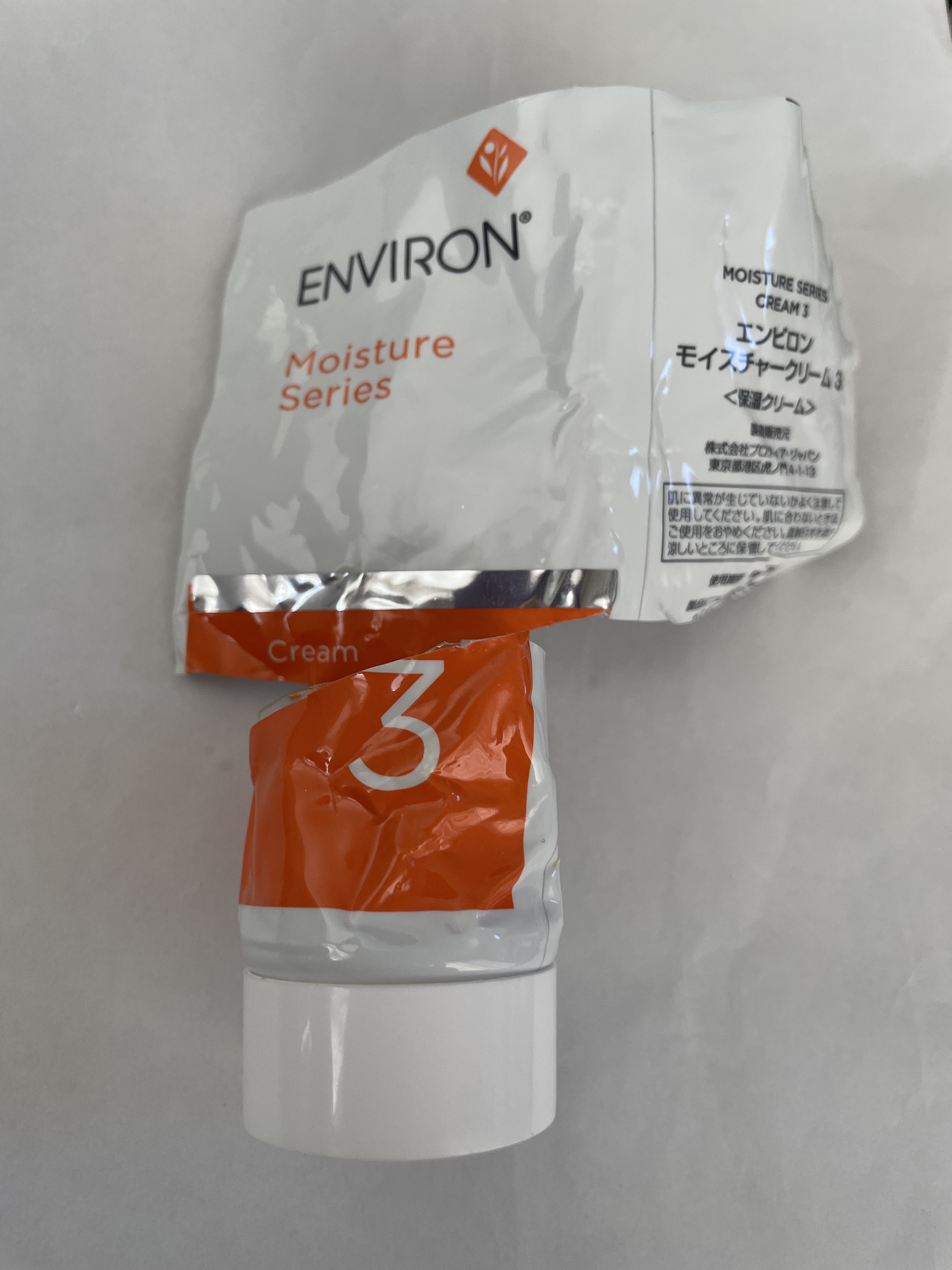 モイスチャークリーム3/エンビロン/フェイスクリームを使ったクチコミ（3枚目）
