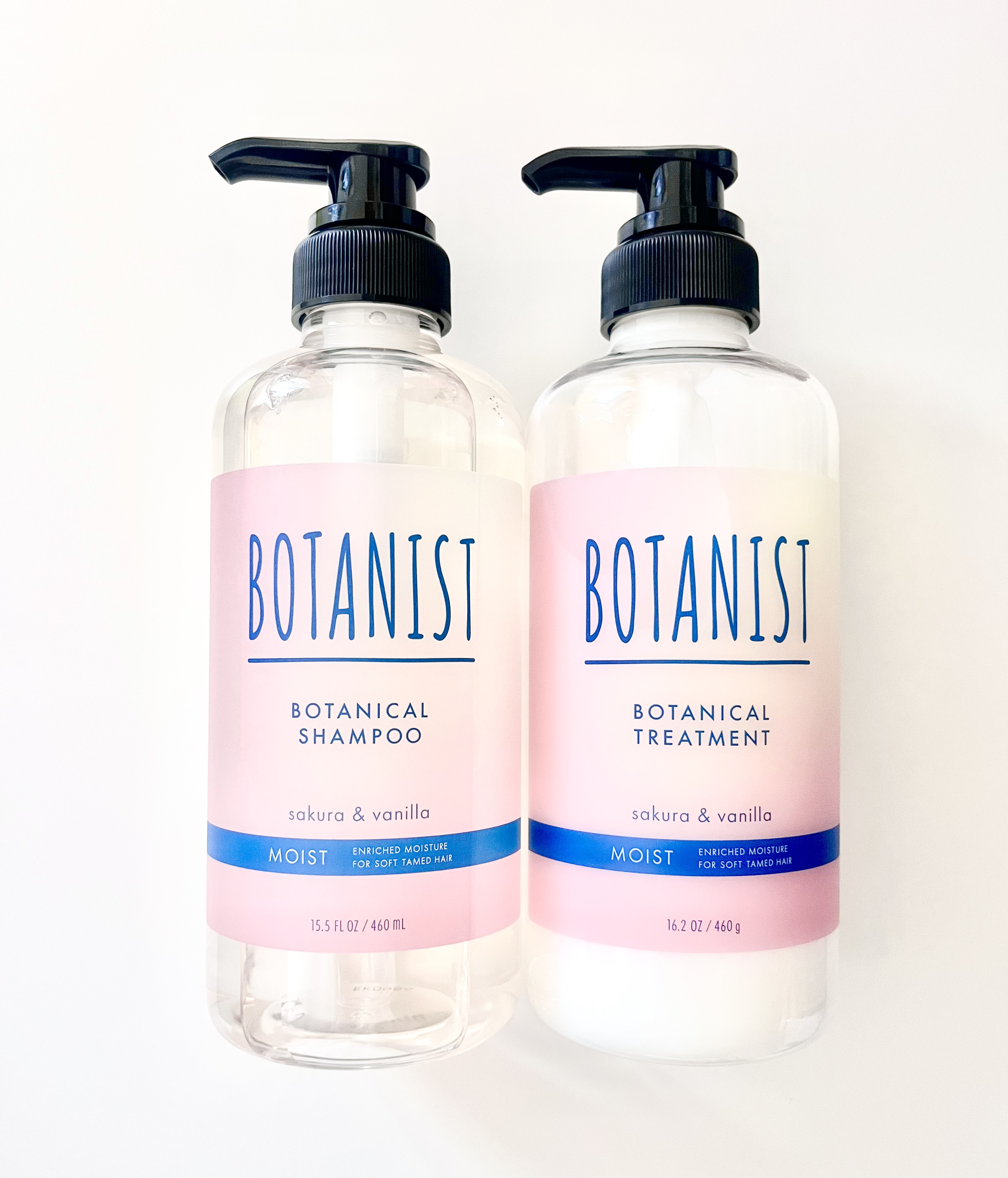 ボタニカルシャンプー・トリートメント サクラ＆バニラの香り モイスト/BOTANIST/市販シャンプーを使ったクチコミ（1枚目）