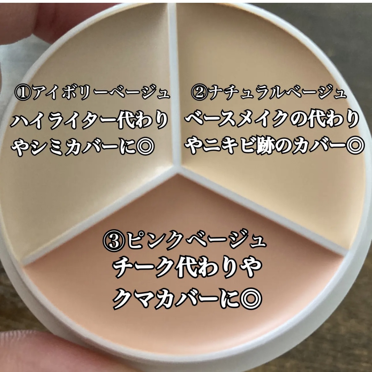 カバーアッププロコンシーラー/TFIT/パレットコンシーラーを使ったクチコミ（3枚目）