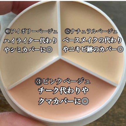 カバーアッププロコンシーラー/TFIT/パレットコンシーラーを使ったクチコミ(3枚目)