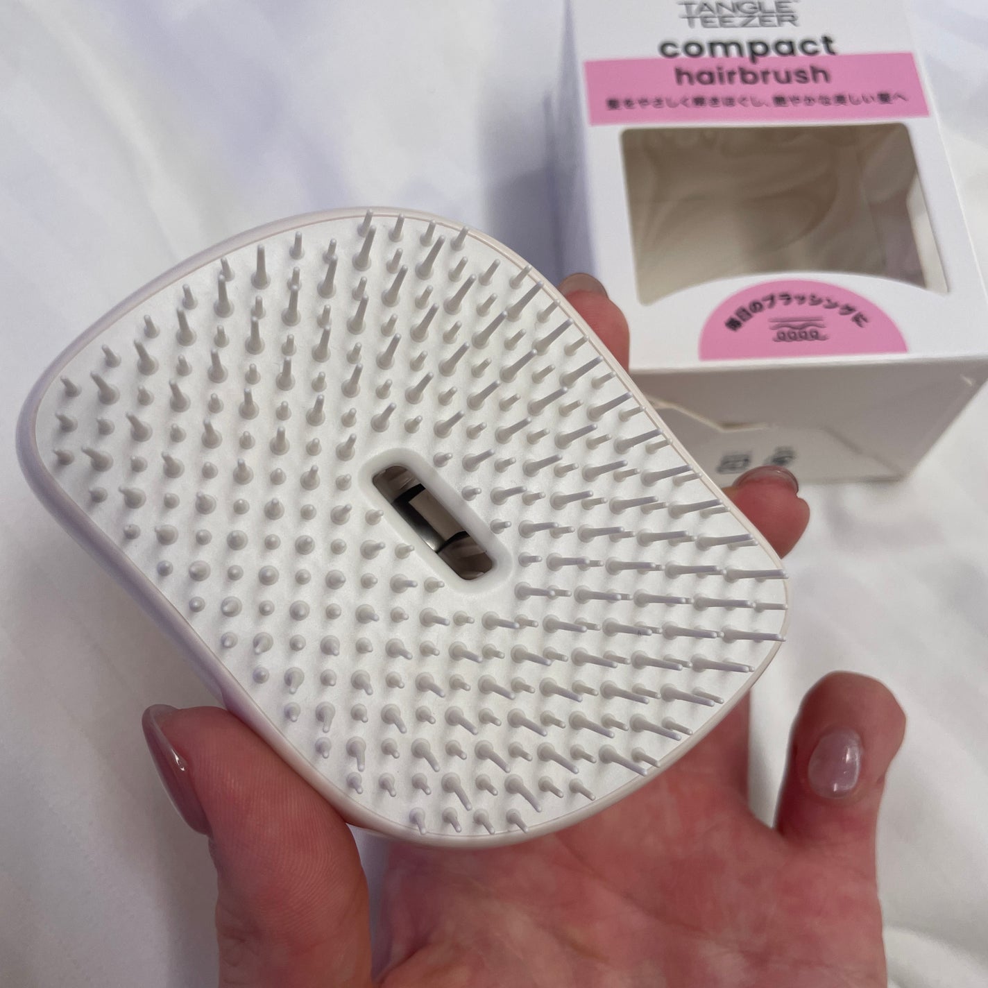 コンパクトスタイラー/TANGLE TEEZER/ヘアブラシを使ったクチコミ(3枚目)