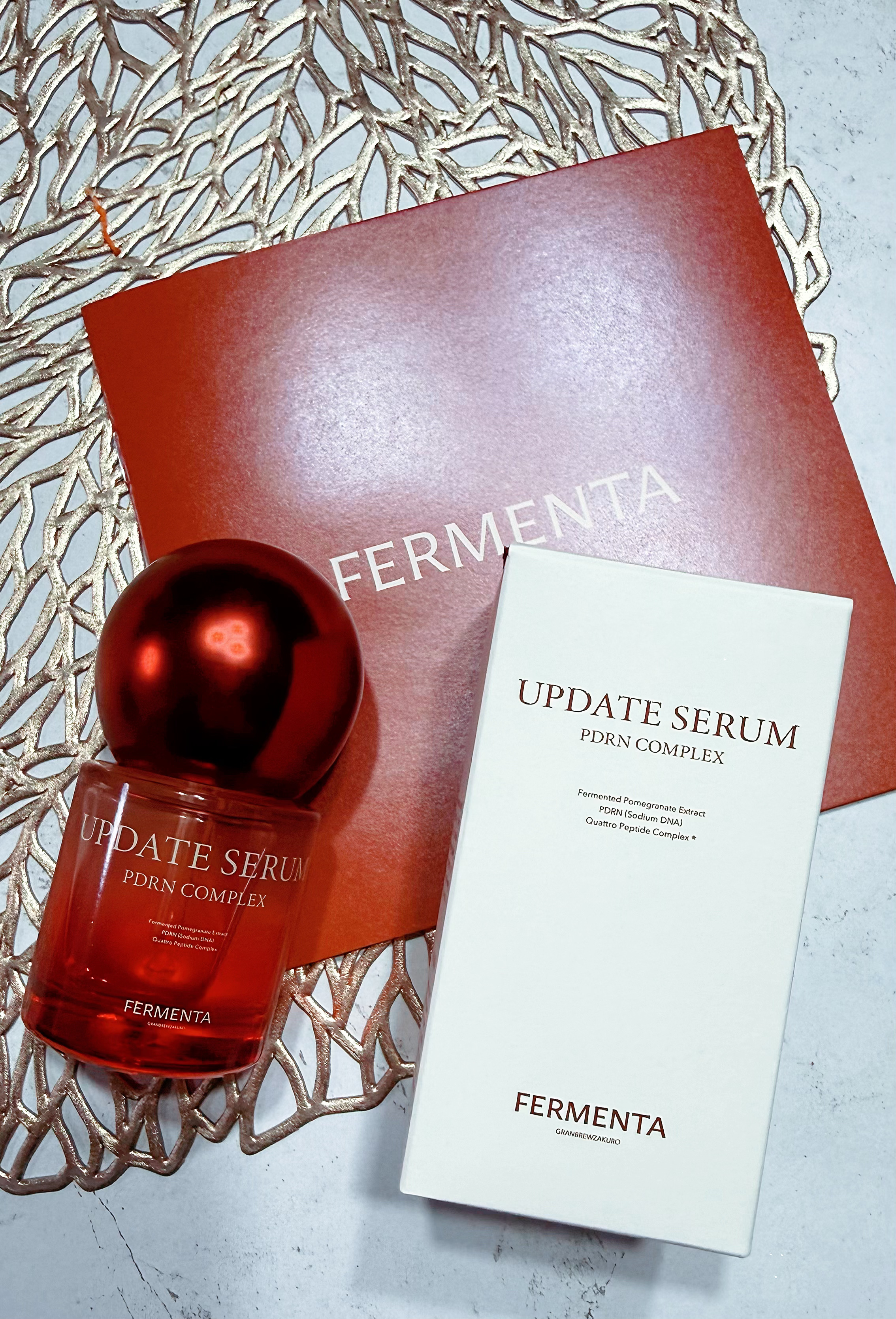 UPDATE SERUM PDRN COMPLEX/FERMENTA/美容液を使ったクチコミ（1枚目）