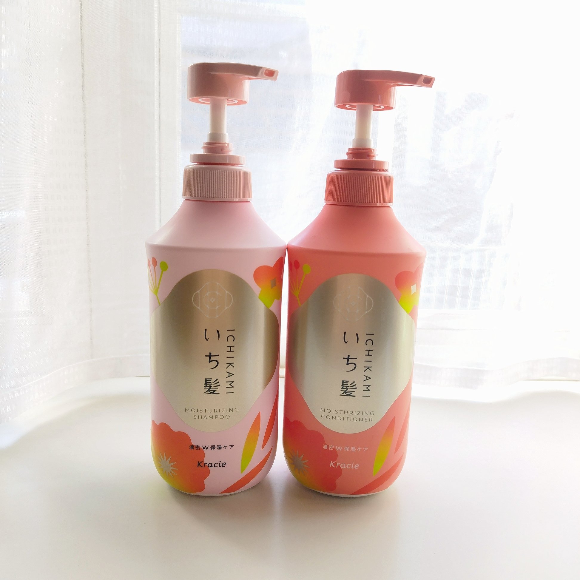 濃密Ｗ保湿ケア　シャンプー／コンディショナー シャンプー ポンプ450ｍL/いち髪/市販シャンプーを使ったクチコミ（1枚目）