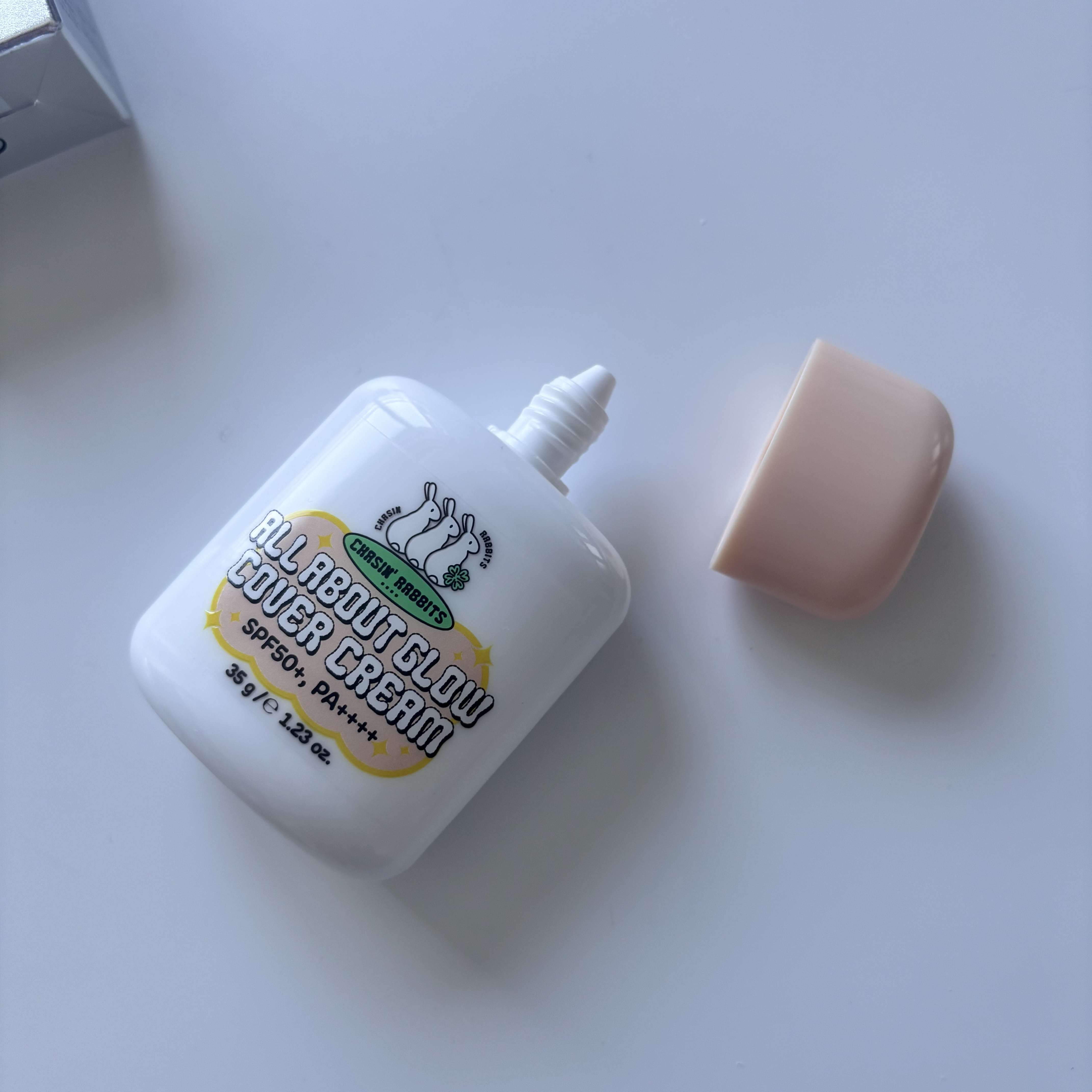 オールアバウトグロウカバークリーム/CHASIN'RABBITS/日焼け止めクリームを使ったクチコミ（2枚目）